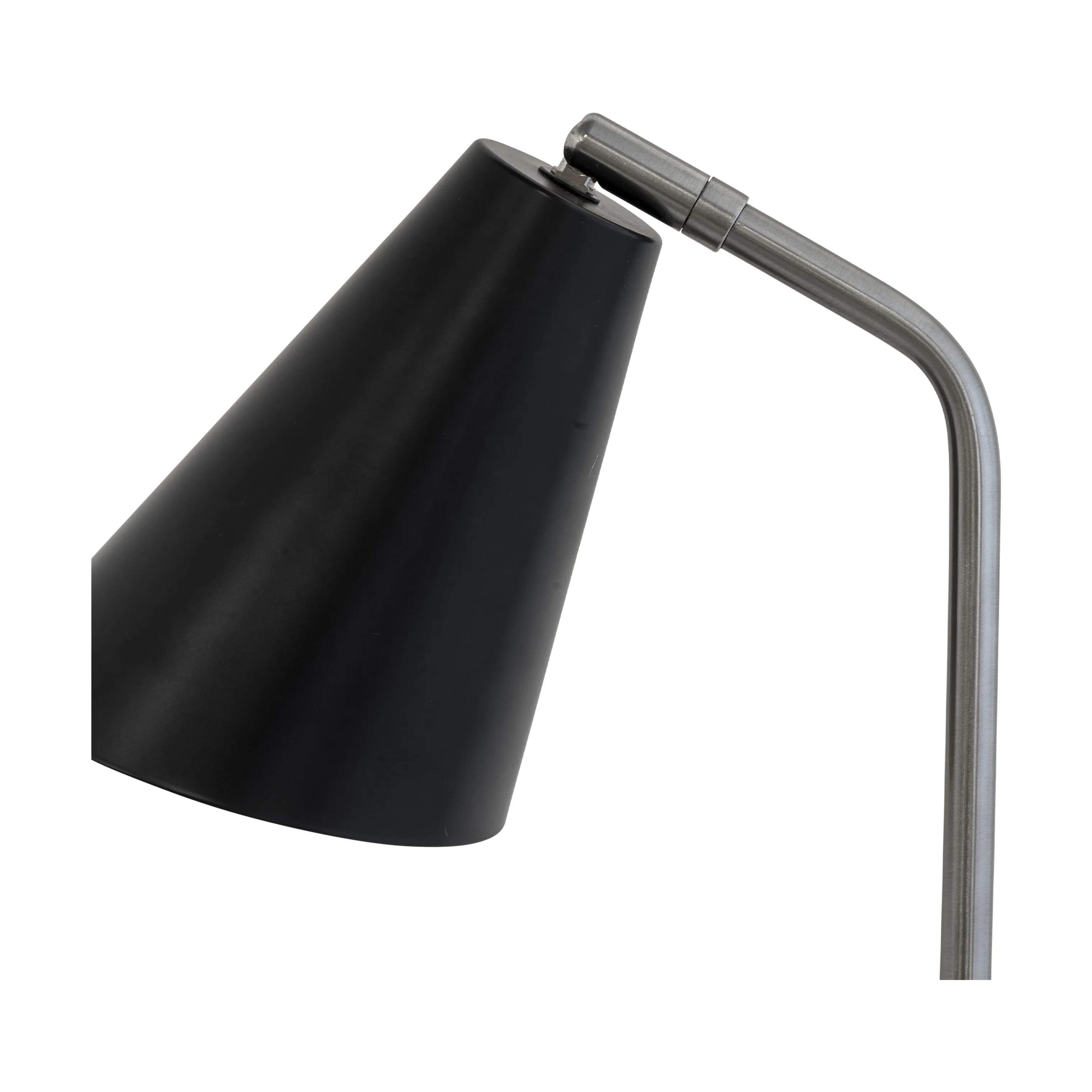 Dyberg Larsen Bordlamper Oswald Bordlampe i Sort/Børstet stål, 3