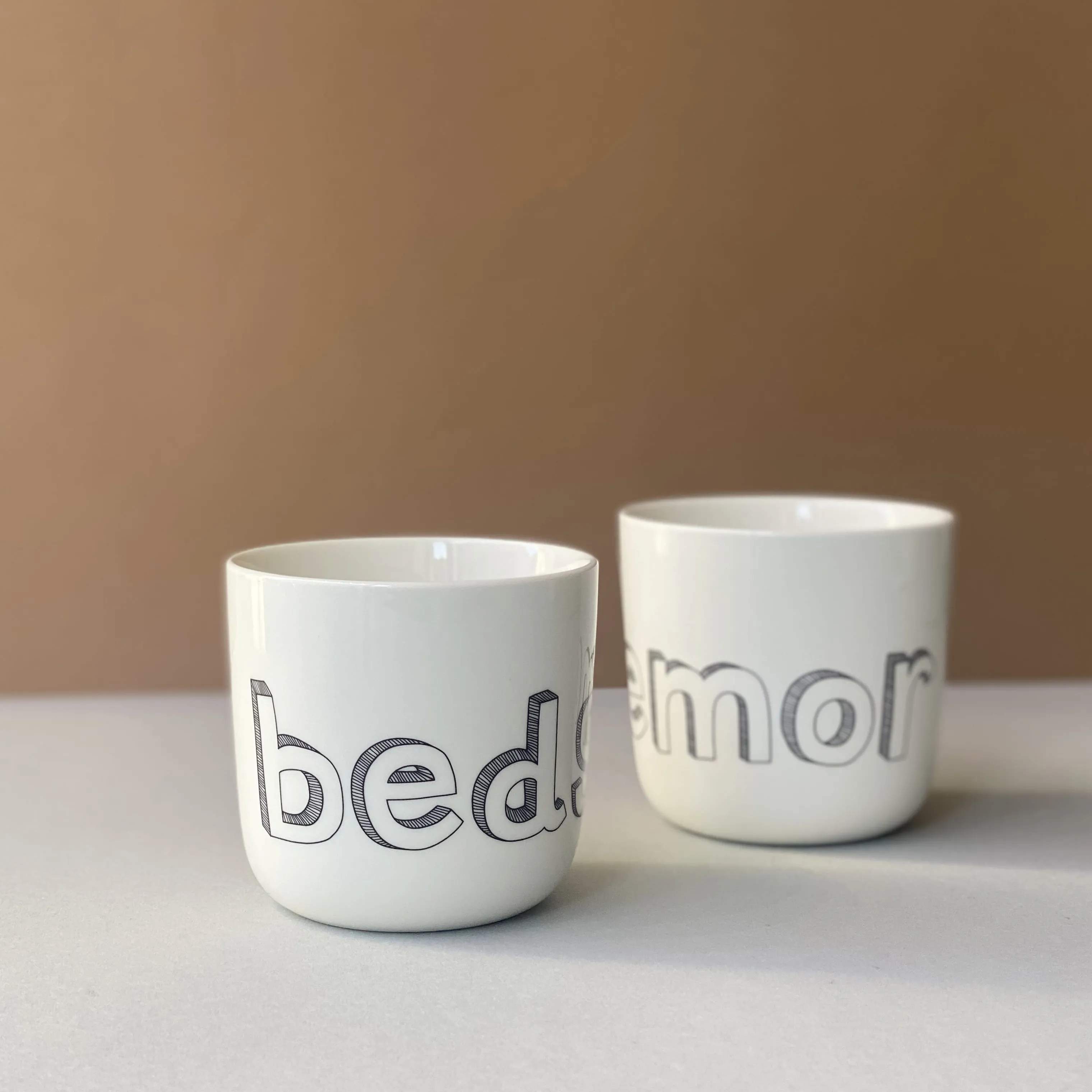 Liebe Krus og kopper med hank Kop - Bedstemor i Bedstemor, 2