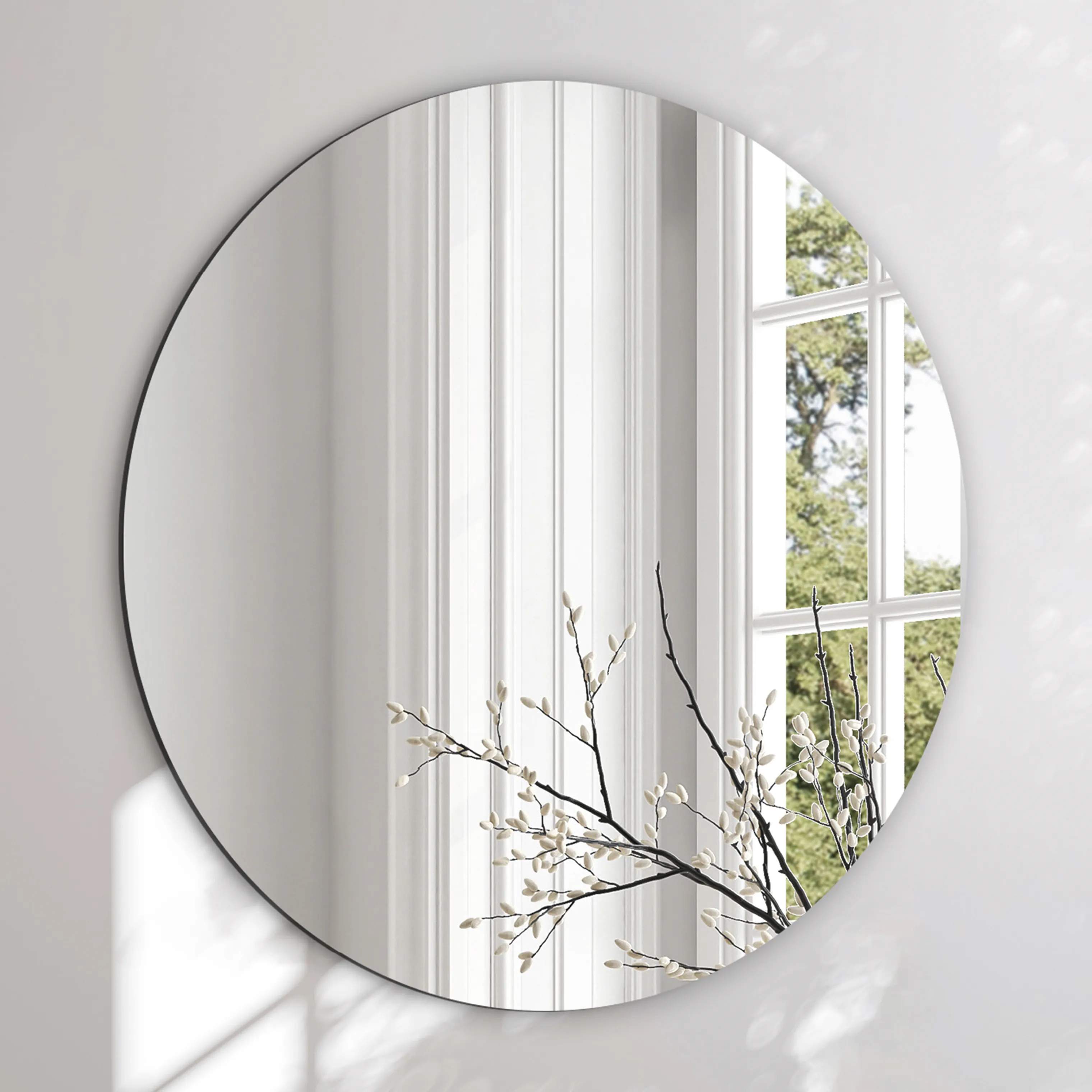 Incado Spejle Circle Spejl i 80 cm, 2