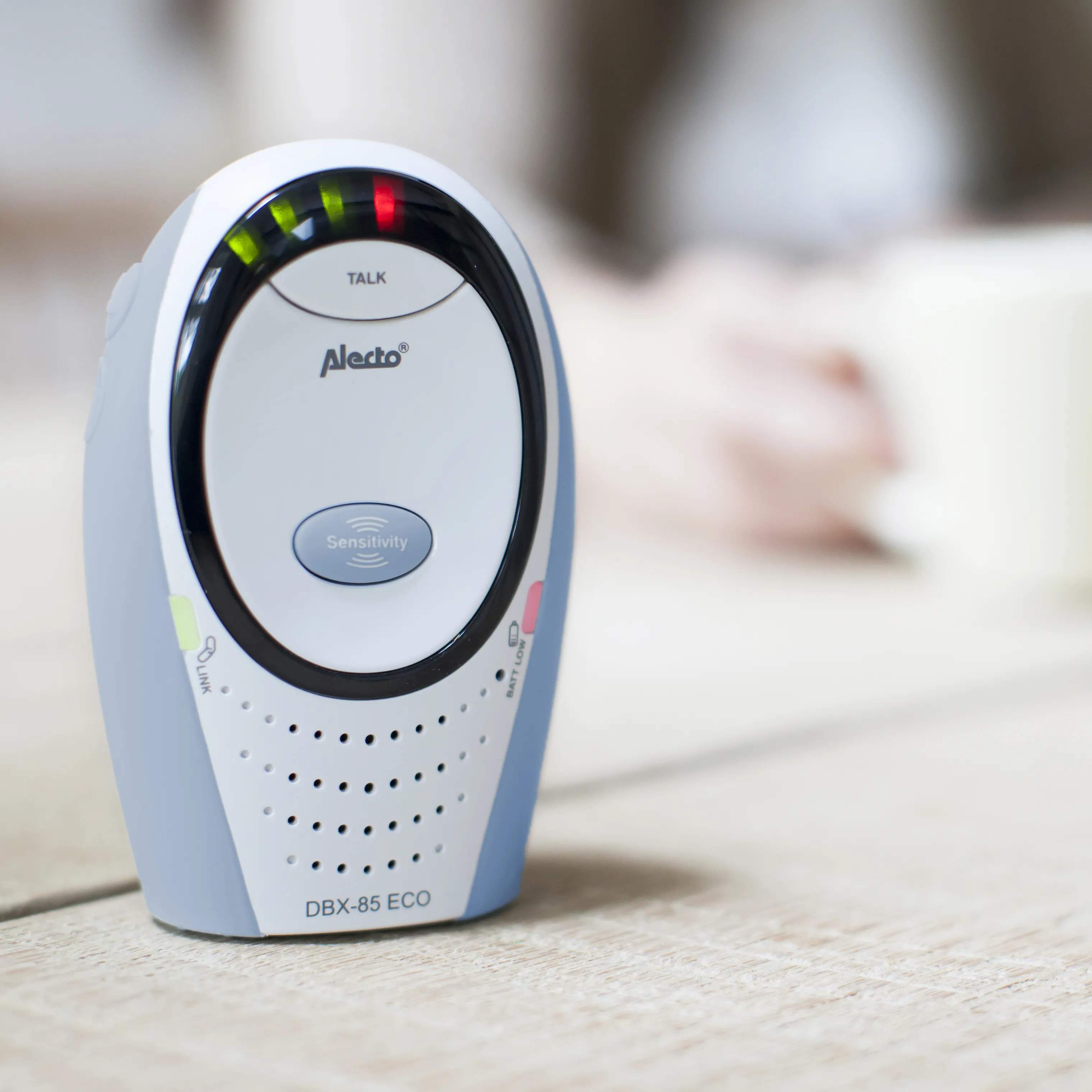 Alecto Baby Babyalarmer DBX-85 ECO Babyalarm i Hvid, 3