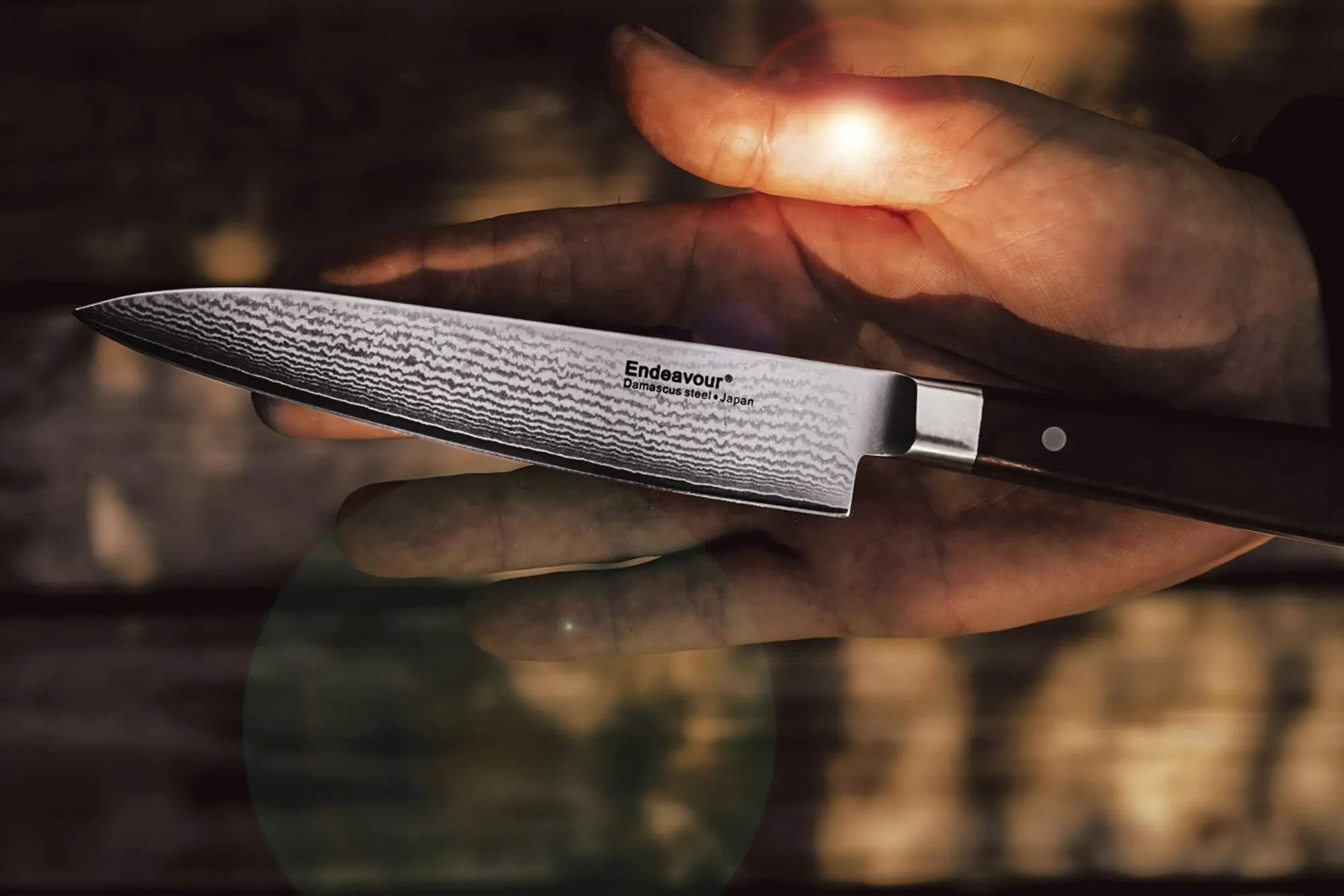 Endeavour Universalknive Fruit Universalkniv i sort, 10
