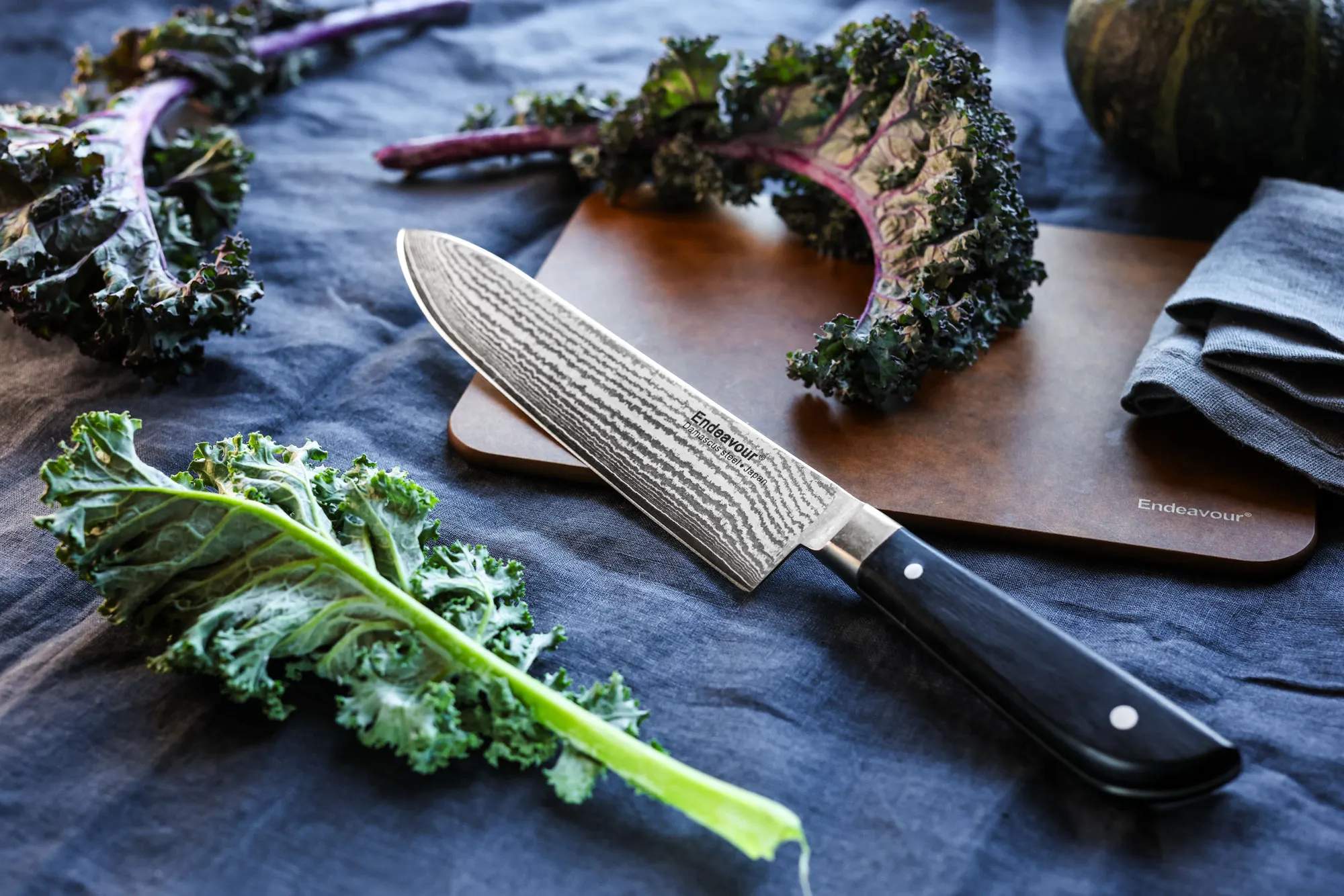 Endeavour Kokkeknive Green Chopper i Sort/stål, 7