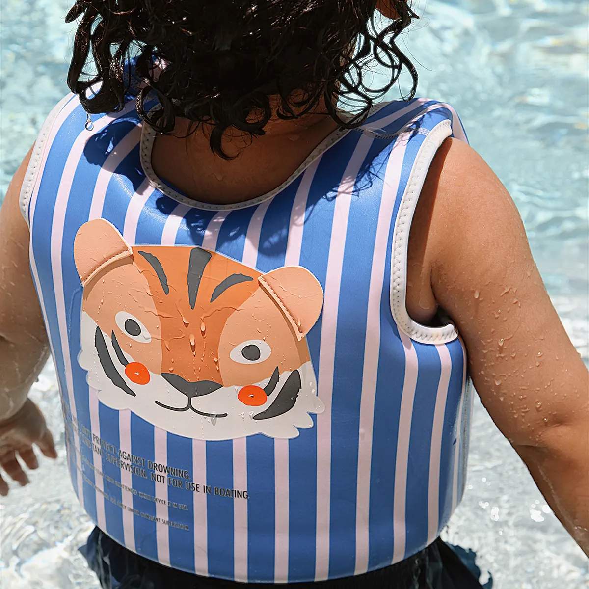 Sunnylife Badeudstyr Tino The Tiger Svømmevest i 3-6 år, 3