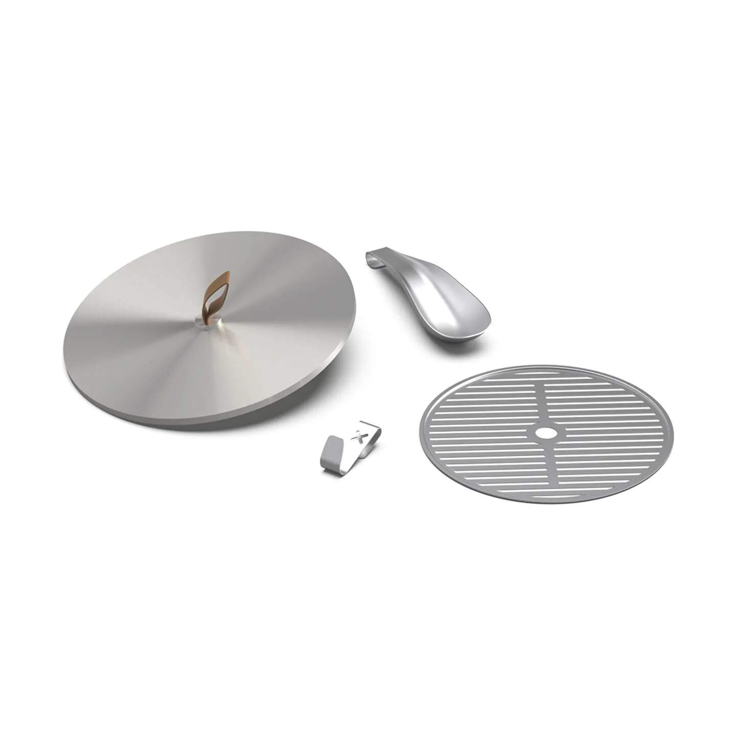 SACKit Isspande Tilbehør til Isspand - 4 dele i Stainless Steel, 1