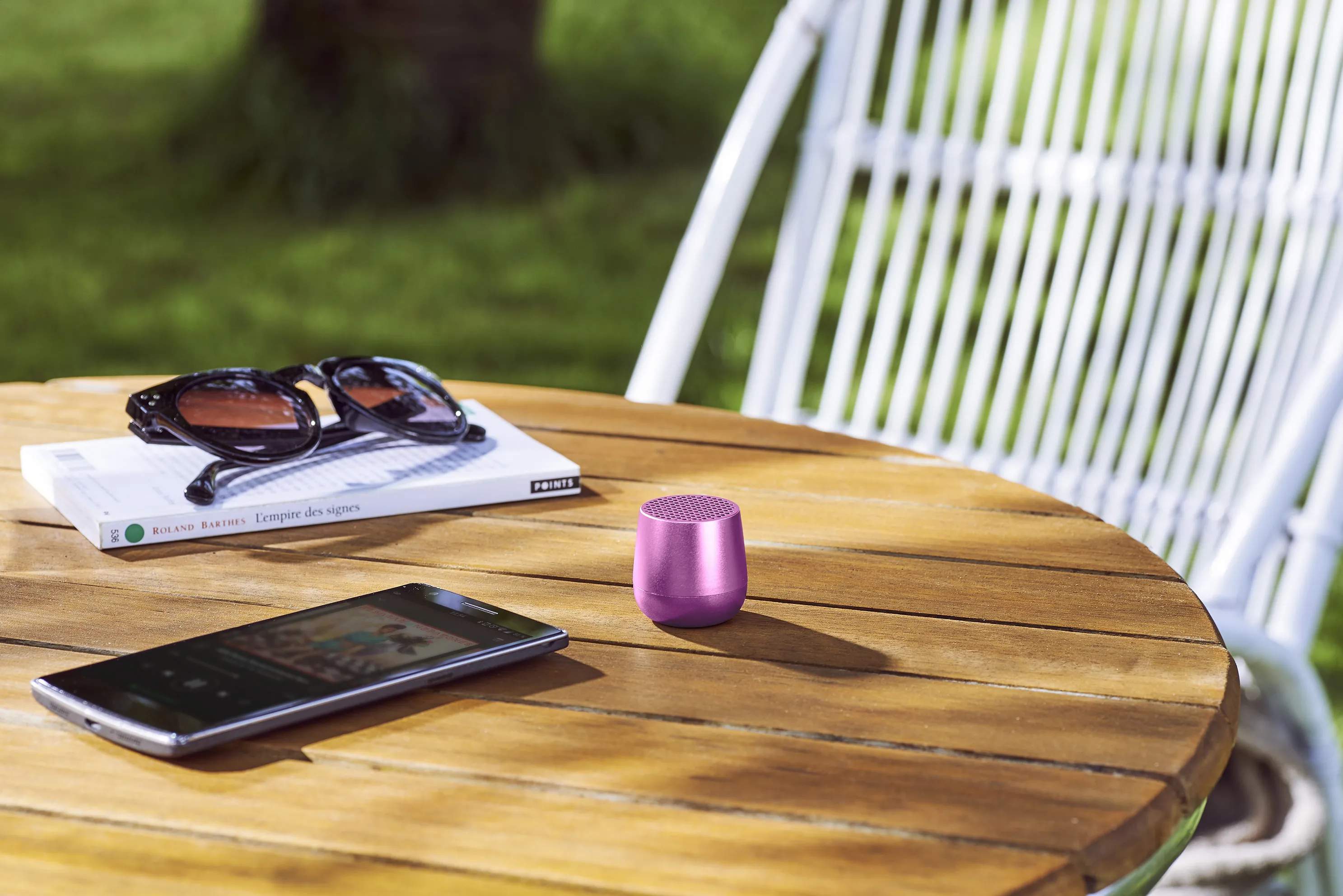 Lexon Højtalere Mino Bluetooth Højtaler i Pink, 2