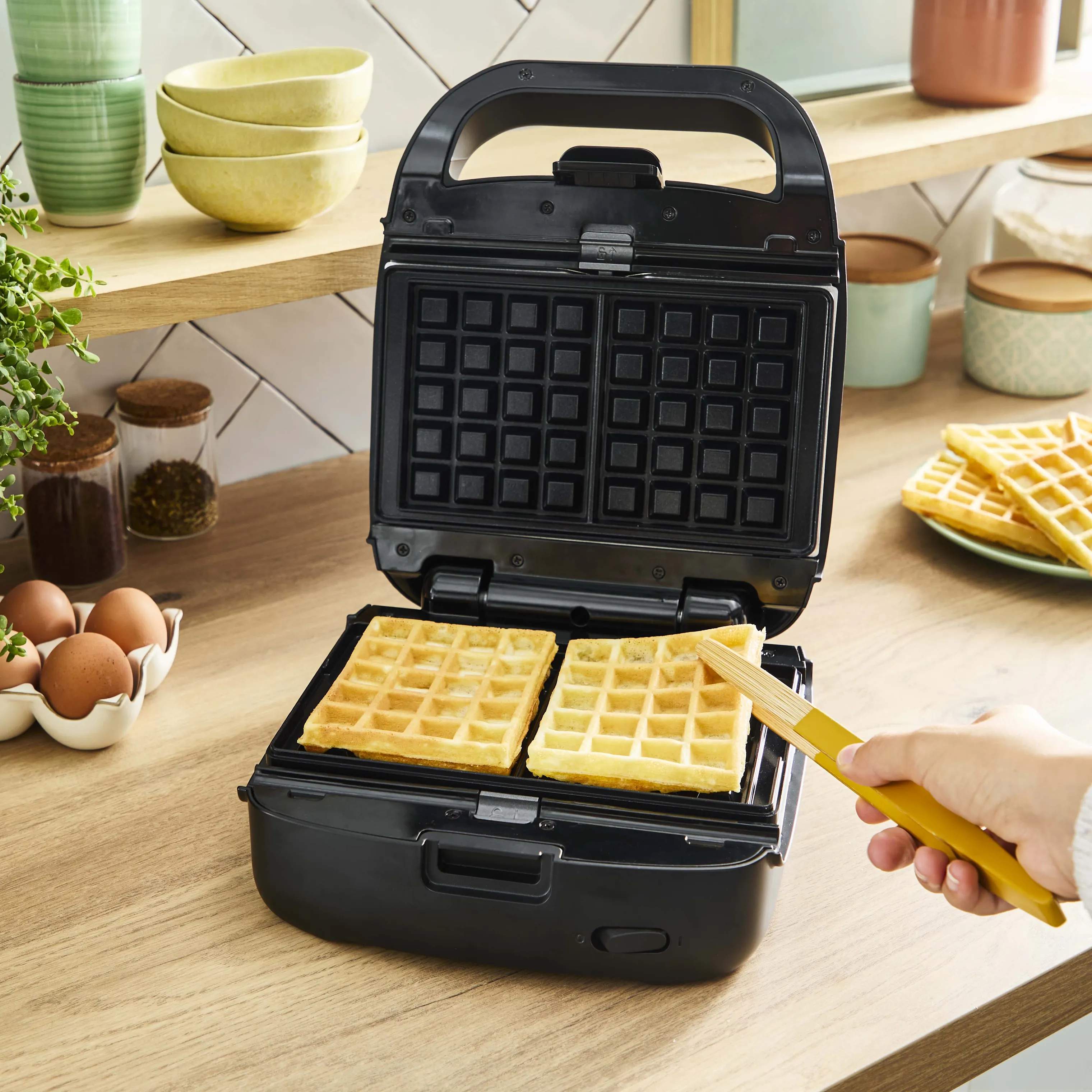 Tefal Toastere Snack Collection Digital Multigrill i Sølv / Sort, 2