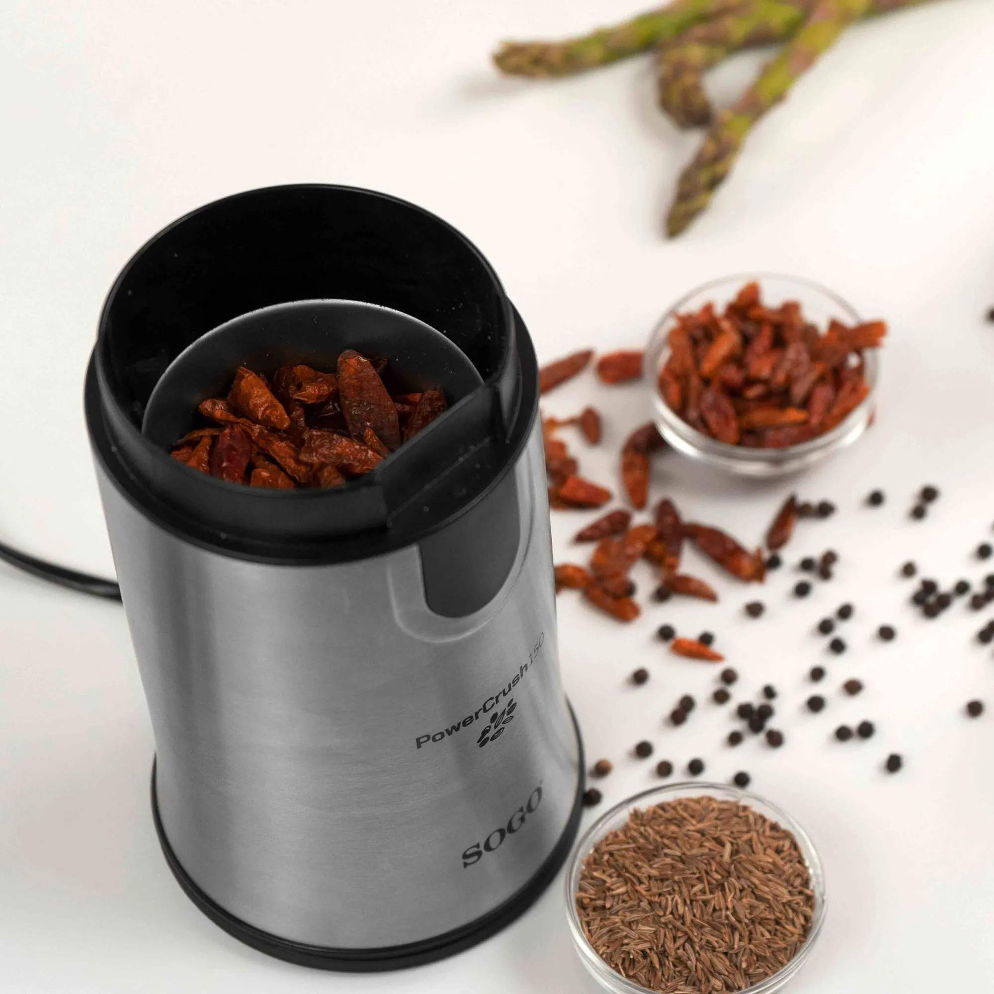 Sogo Kaffekværne Powercrush Kaffekværn i Sølv, 2