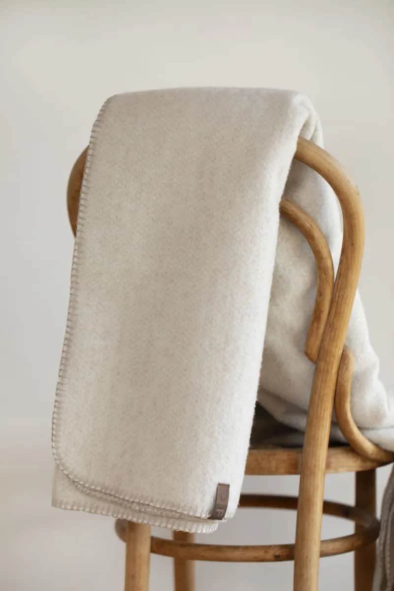 Fusenegger Plaider Merano Plaid i Ecru, 1