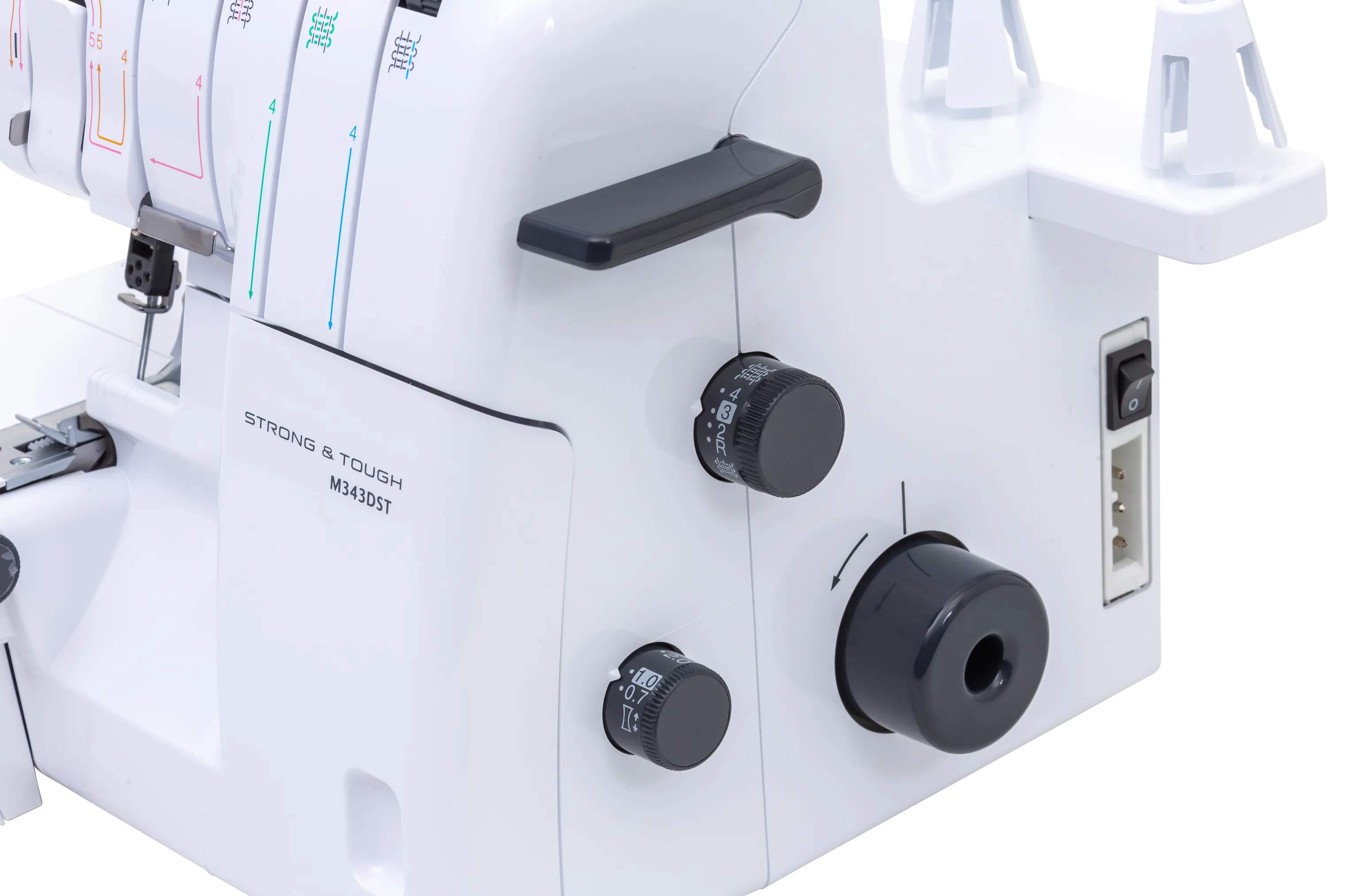 Brother Symaskiner Overlock Symaskine M343DST i Hvid, 2
