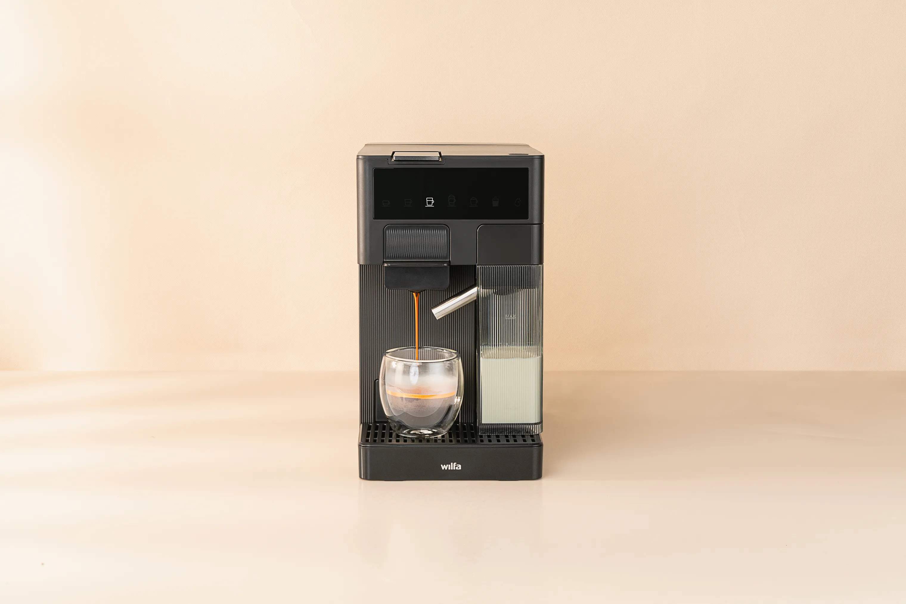 Wilfa kapselmaskiner Volo Capsule Kapsel Kaffemaskine i Sort, 7