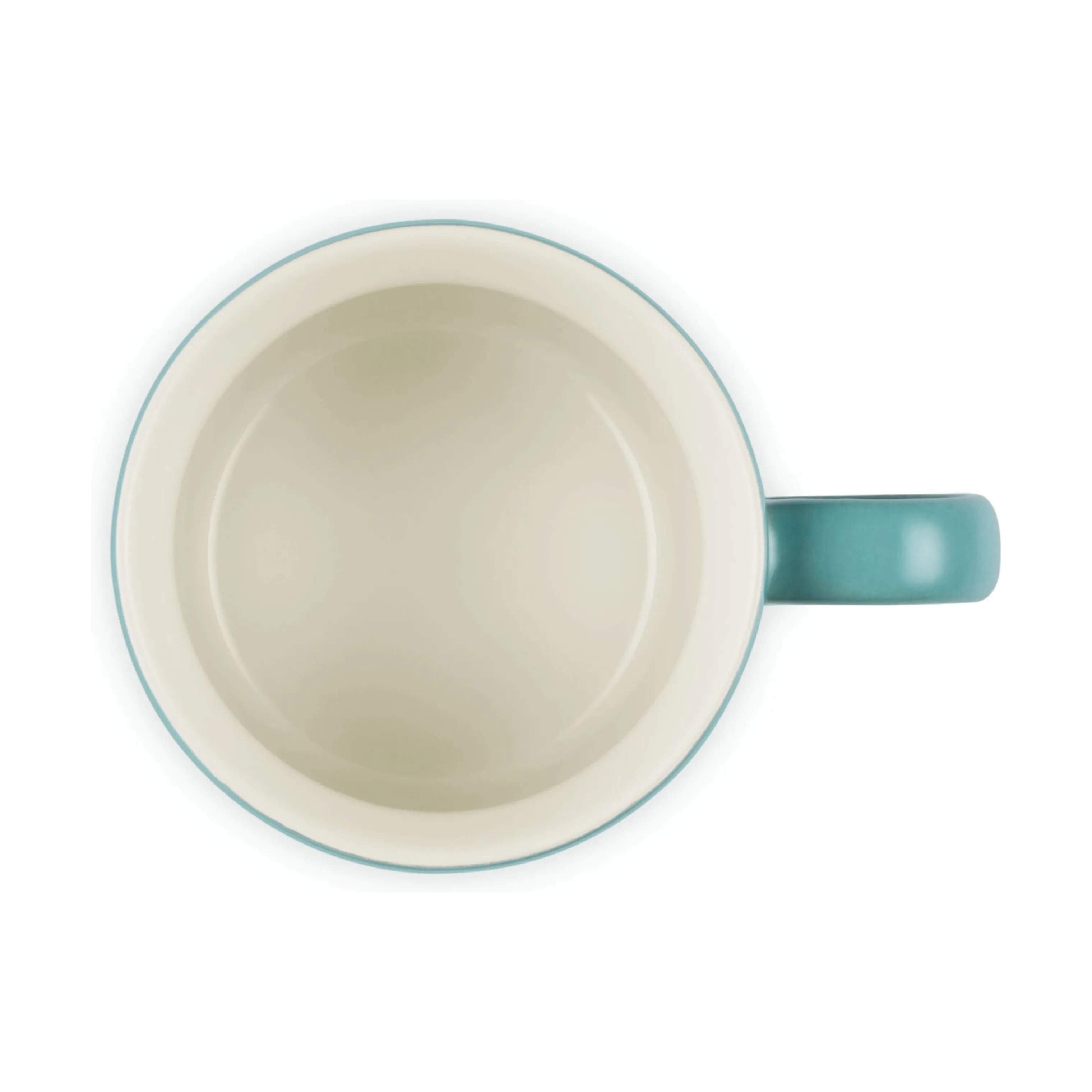 Le Creuset Krus og kopper med hank Signature Krus i Bleu Riviera, 20 cl, 4