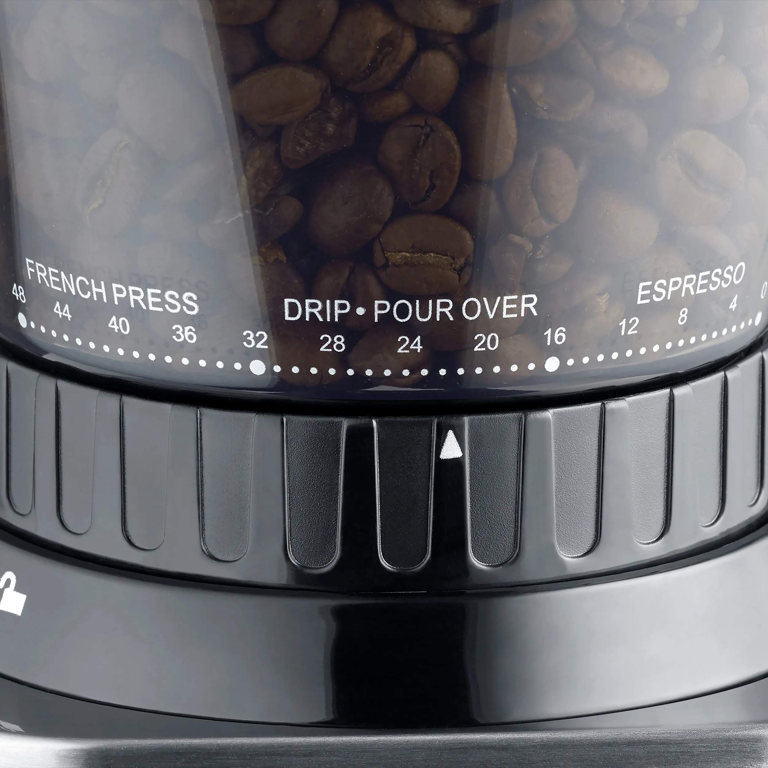 Caso Kaffekværne Baristachef Inox Kaffekværn CS1834 i Sølv, 3