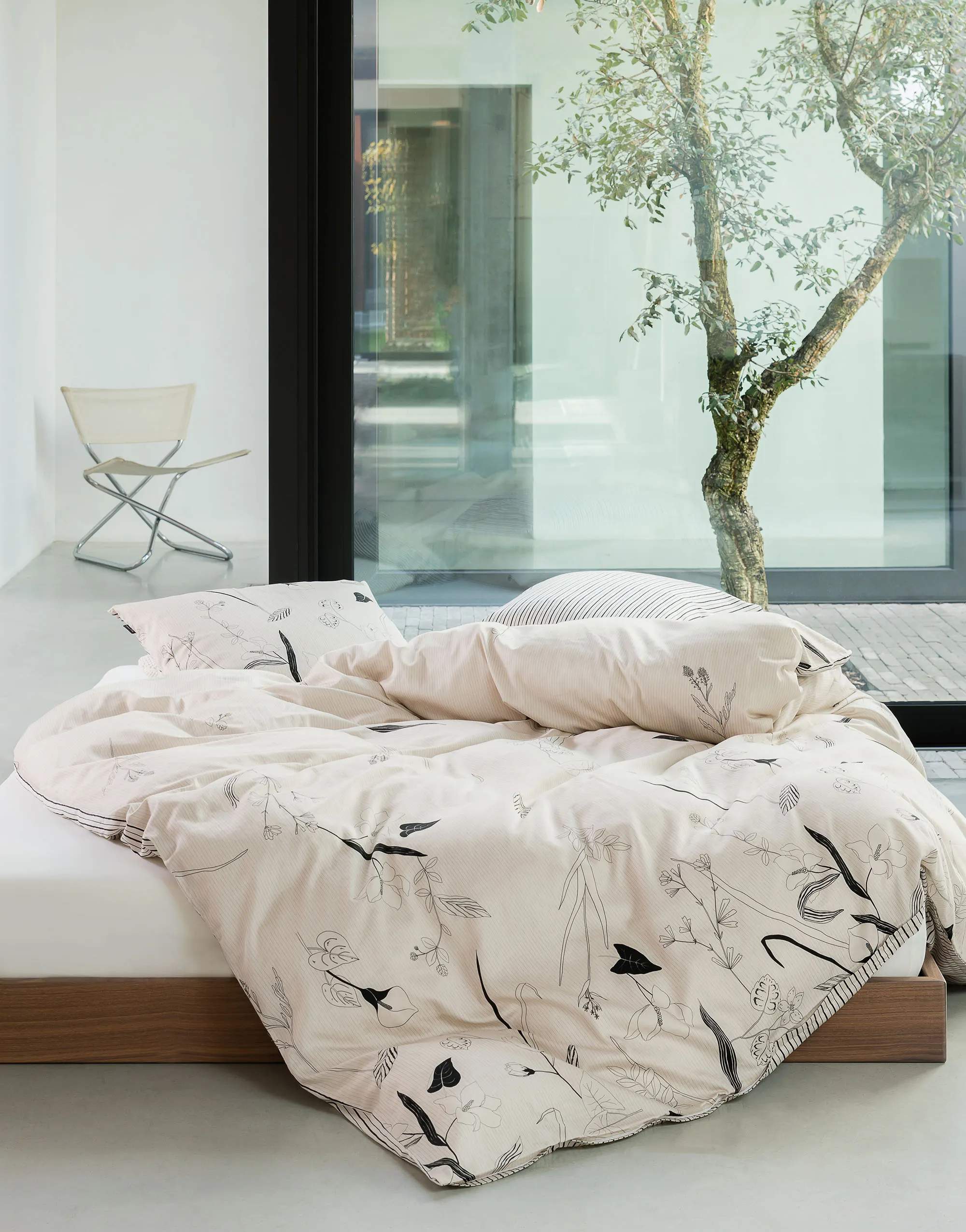 Marc O'Polo Sengetøj Asele Sengetøj i Natural White, B140 x L200 cm, 2