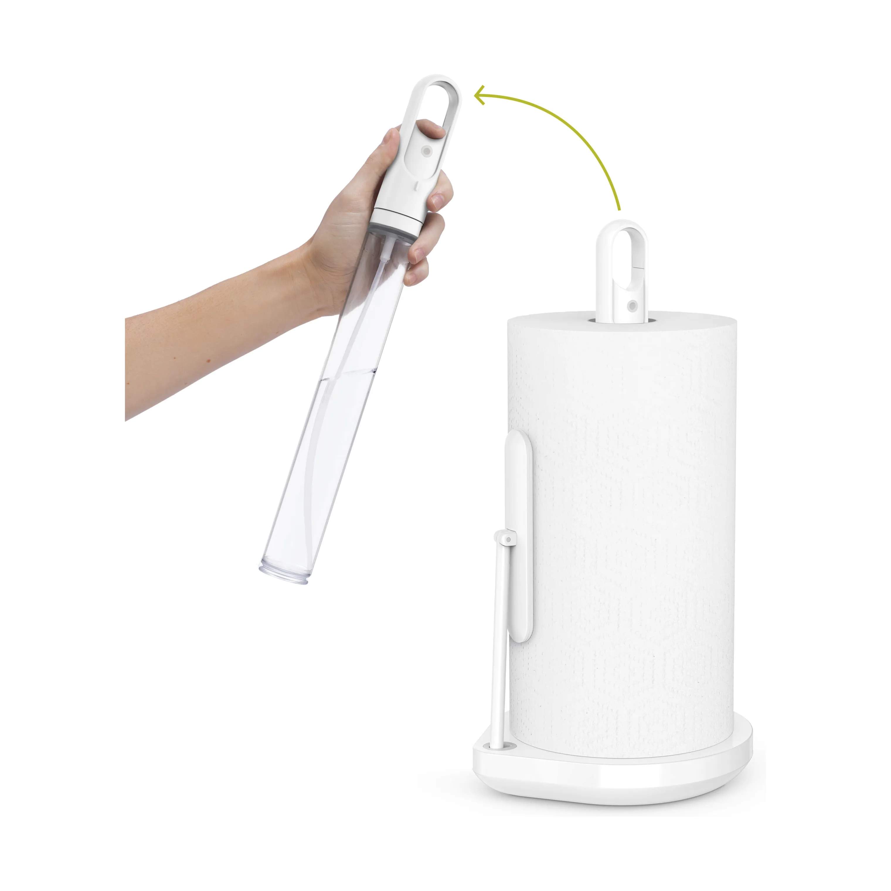 Simplehuman Køkkenrulleholdere Køkkenrulleholder m. pumpe i Hvid, 3