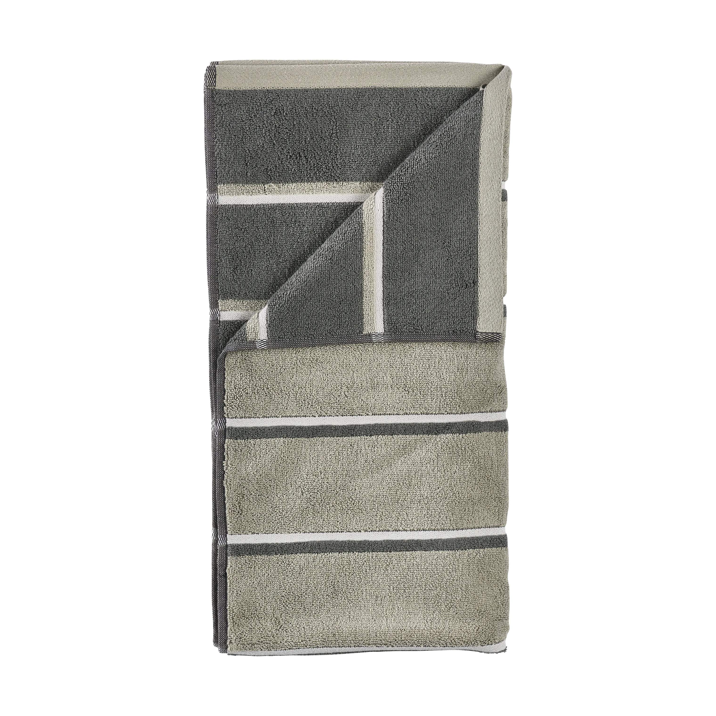 Zone Håndklæder Sauna Håndklæde i Grøn, B50 x L100 cm, 1