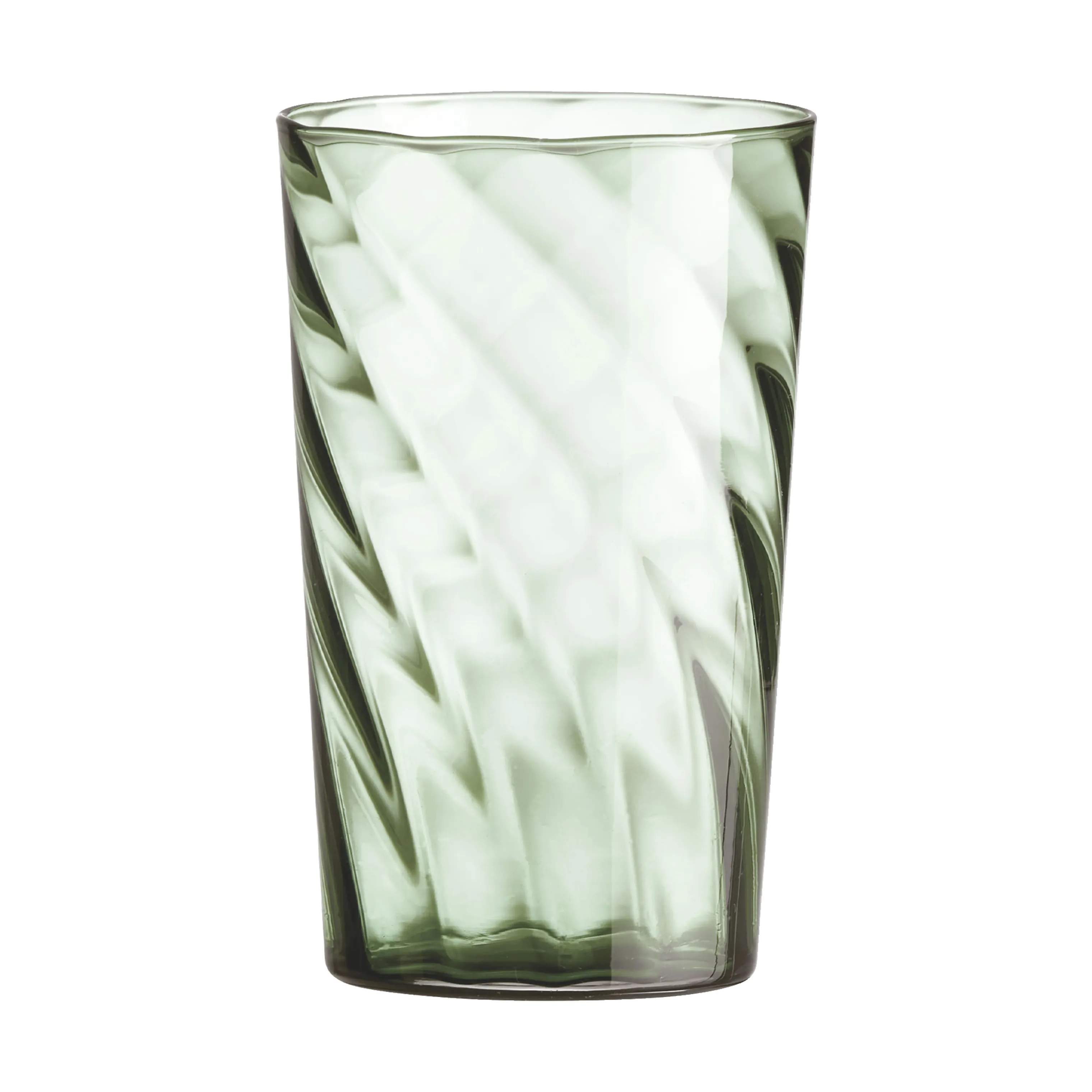 Unique Highball Glas, green, large