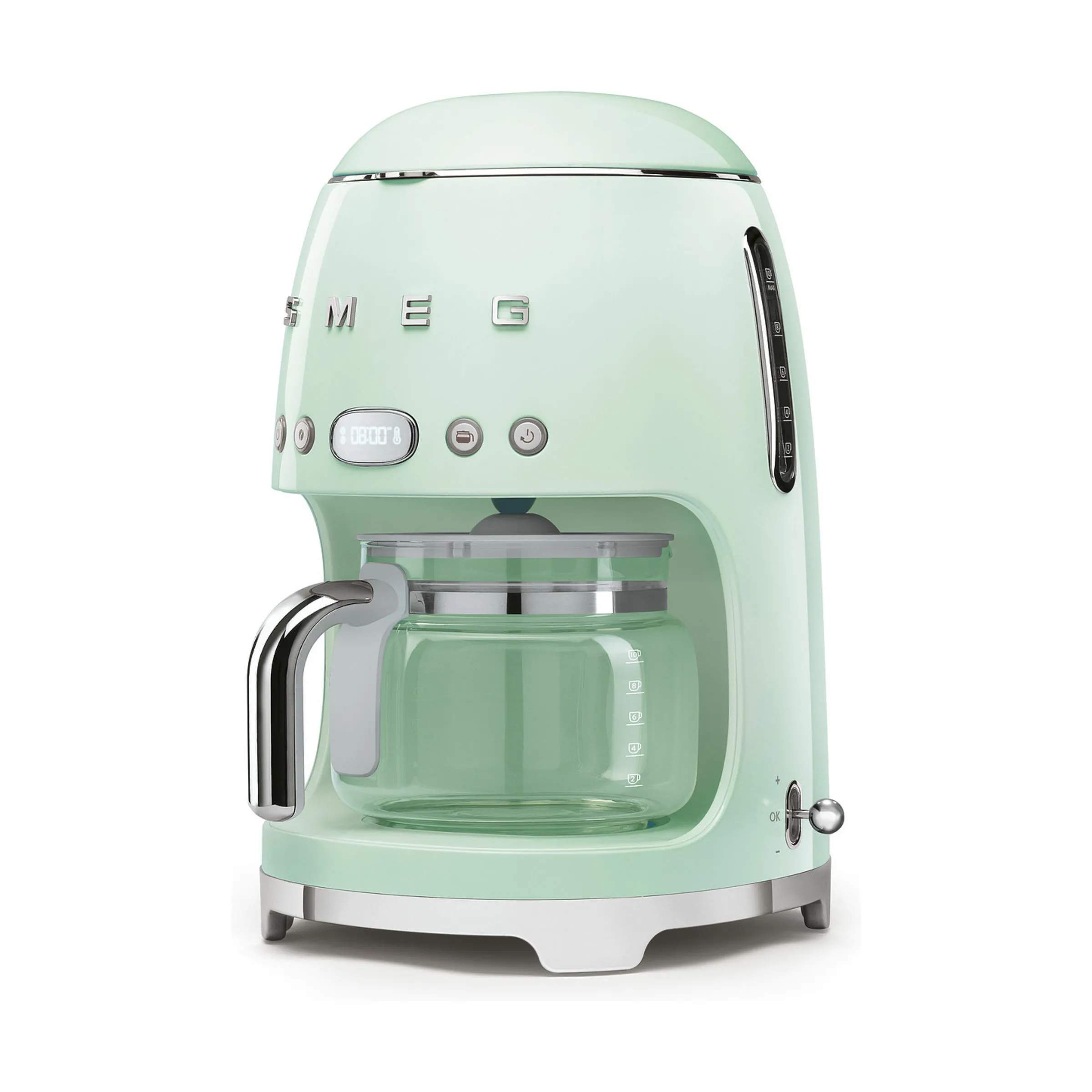 Smeg Kaffemaskiner 50's Style Kaffemaskine DCF02PGEU i Pastelgrøn, 2