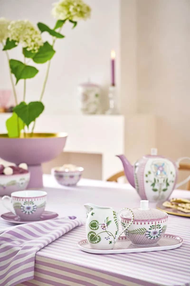 PIP Studio Mælke- og flødekander Lily & Lotus Kande i Off White, 2