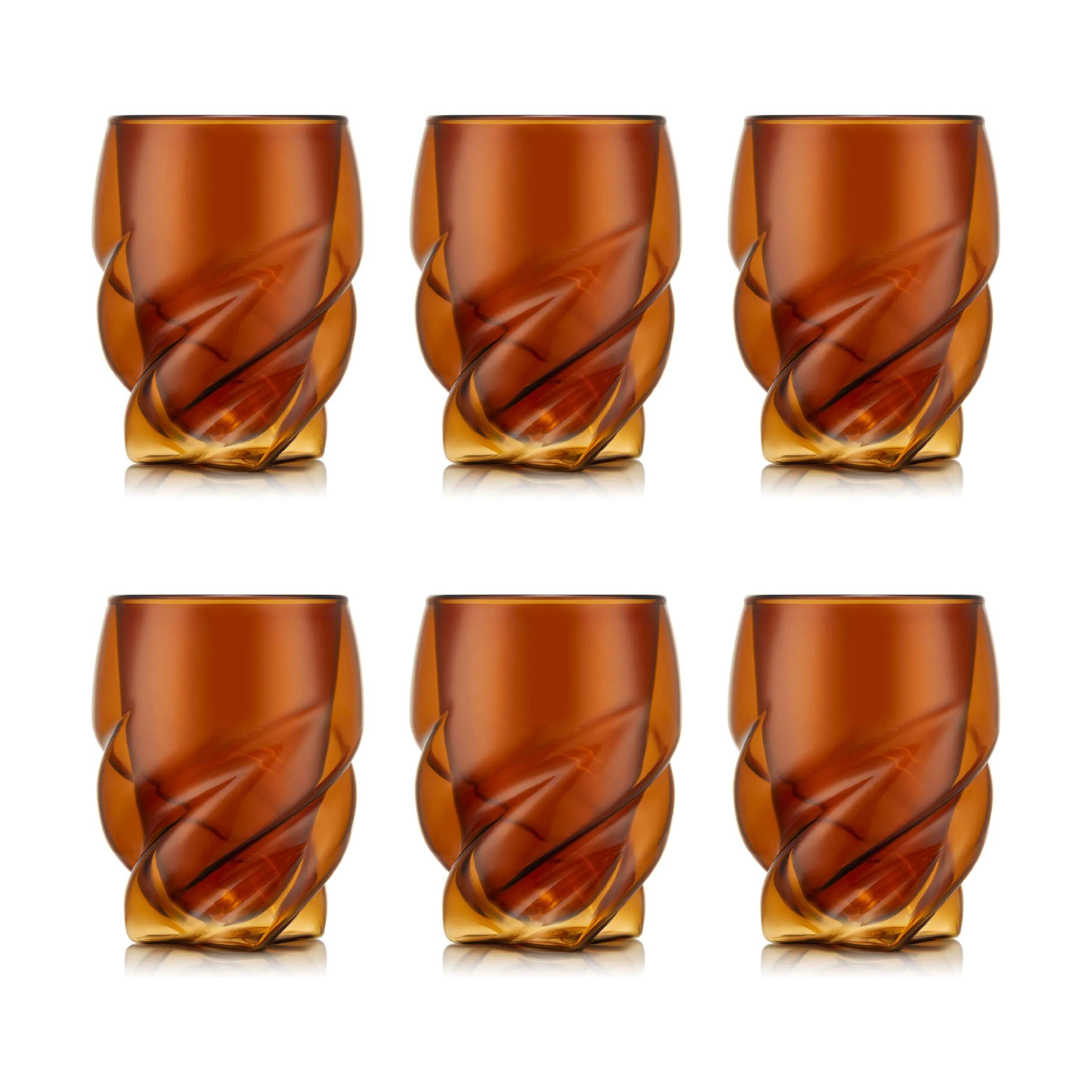 Bodum Vandglas Pavina Paris Vandglas - 6 stk. i Orange, 1