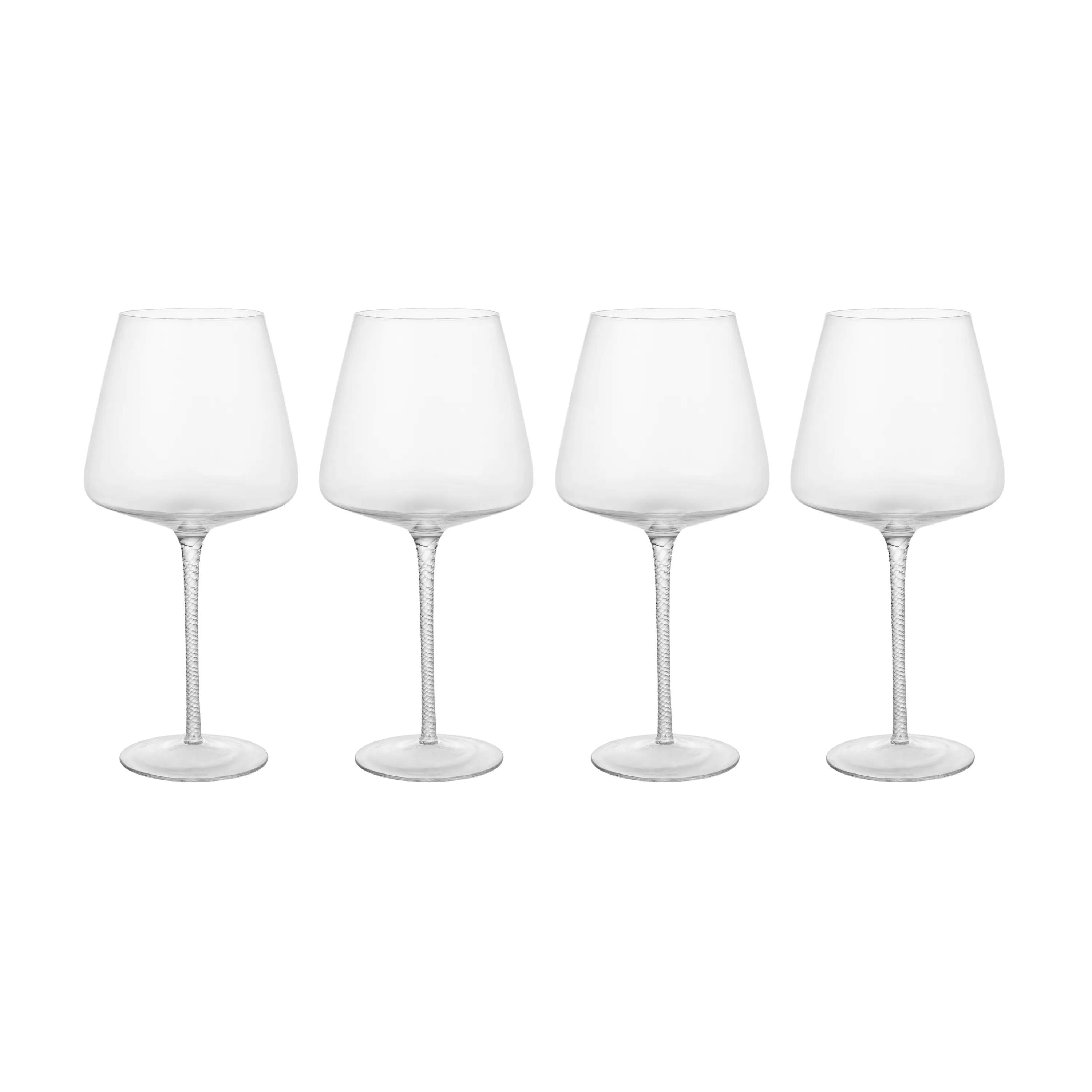 Broste Copenhagen Rødvinsglas Bellevue Rødvinsglas - 4 stk. i klar, 1