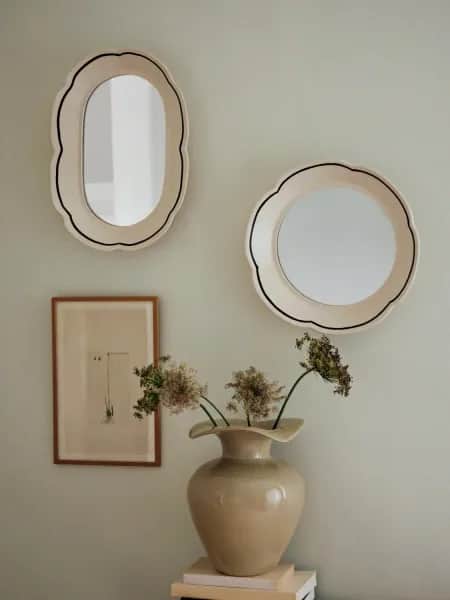 Broste Copenhagen Vaser Florentina Vase i Beige, H44 x Ø33 cm, 3