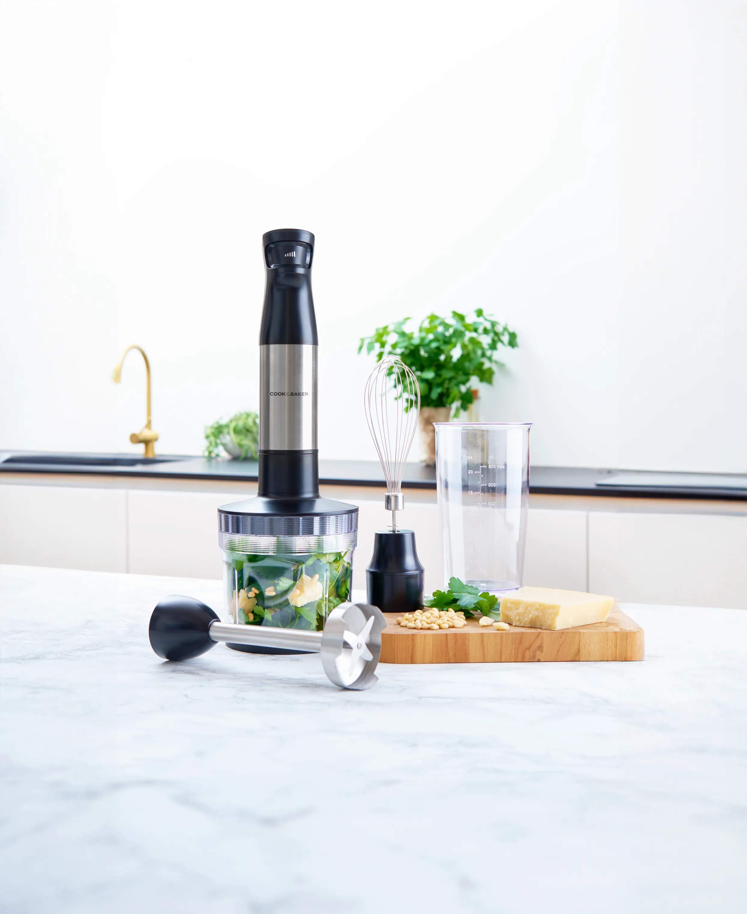 Cook & Baker Stavblendere Stavblender i stål, 2