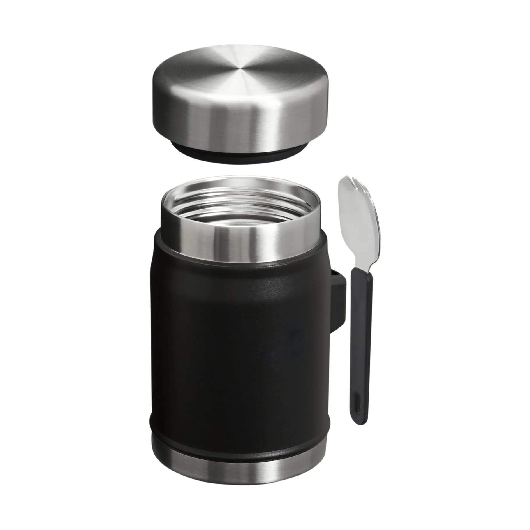 Stanley To go kopper Classic Madtermokande inkl. Ske i Sort, 3