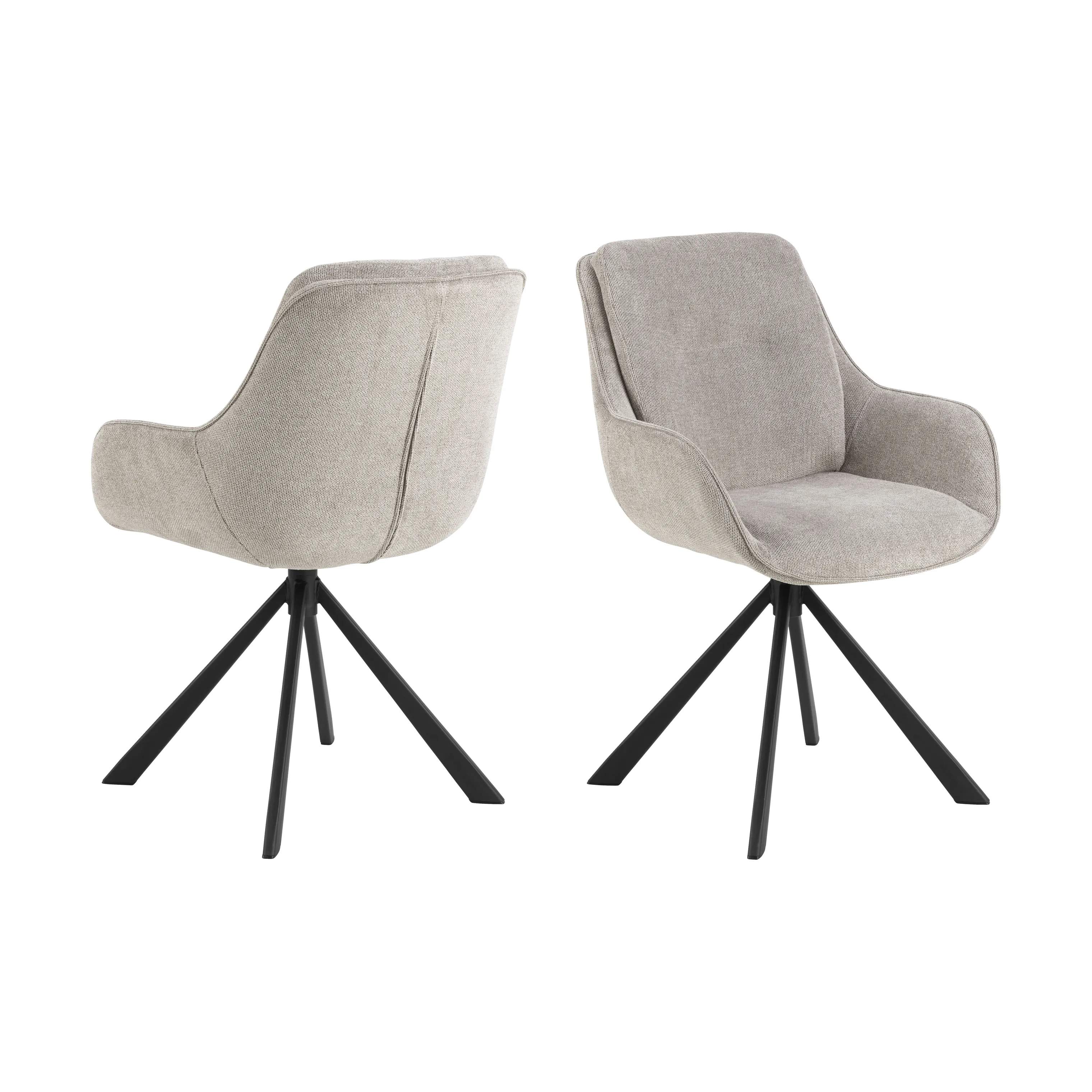 CASA Living Spisebordsstole Carrie Spisebordsstol - 2 stk i TRUE, 3