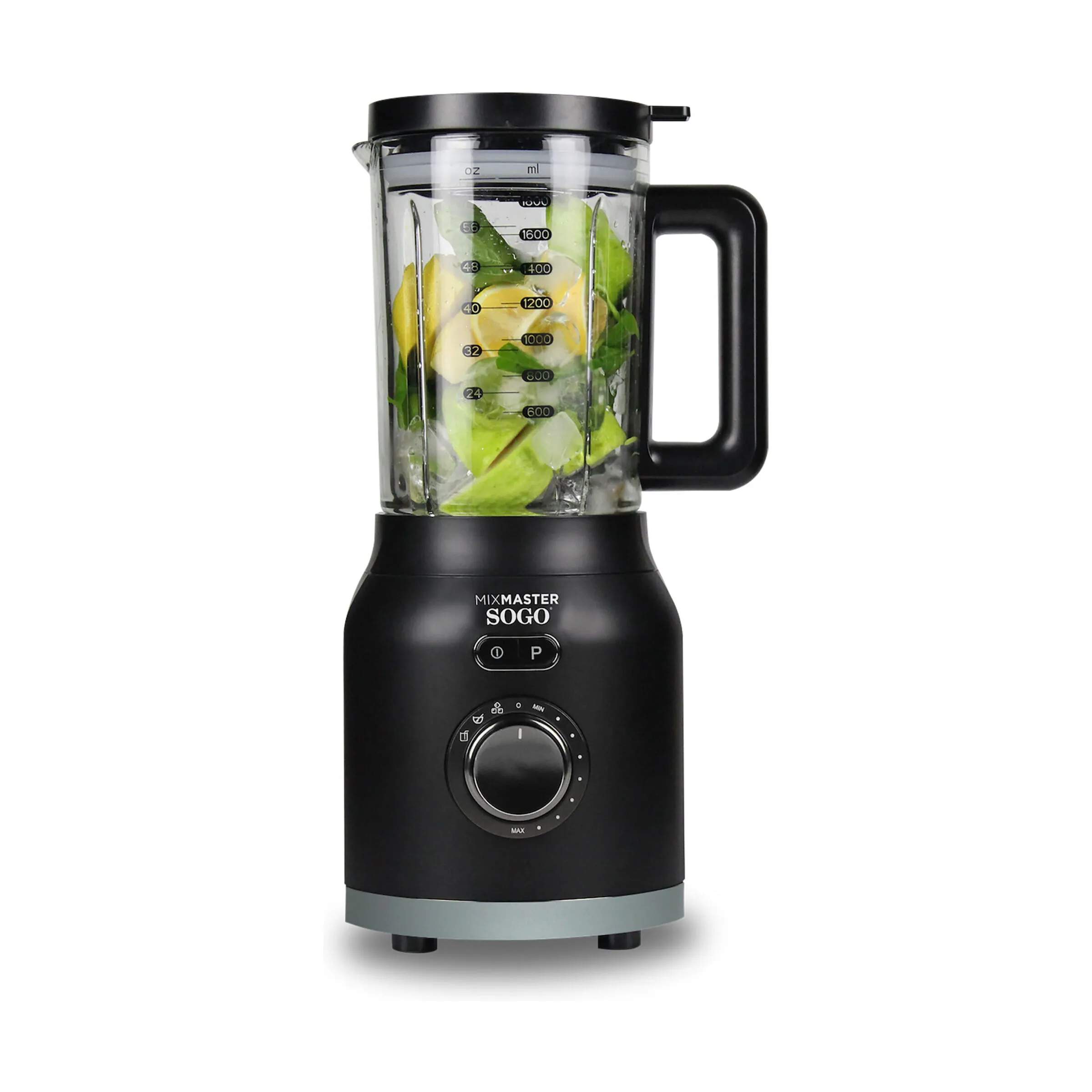 Sogo Blendere Blender i Sort/sølv, 1