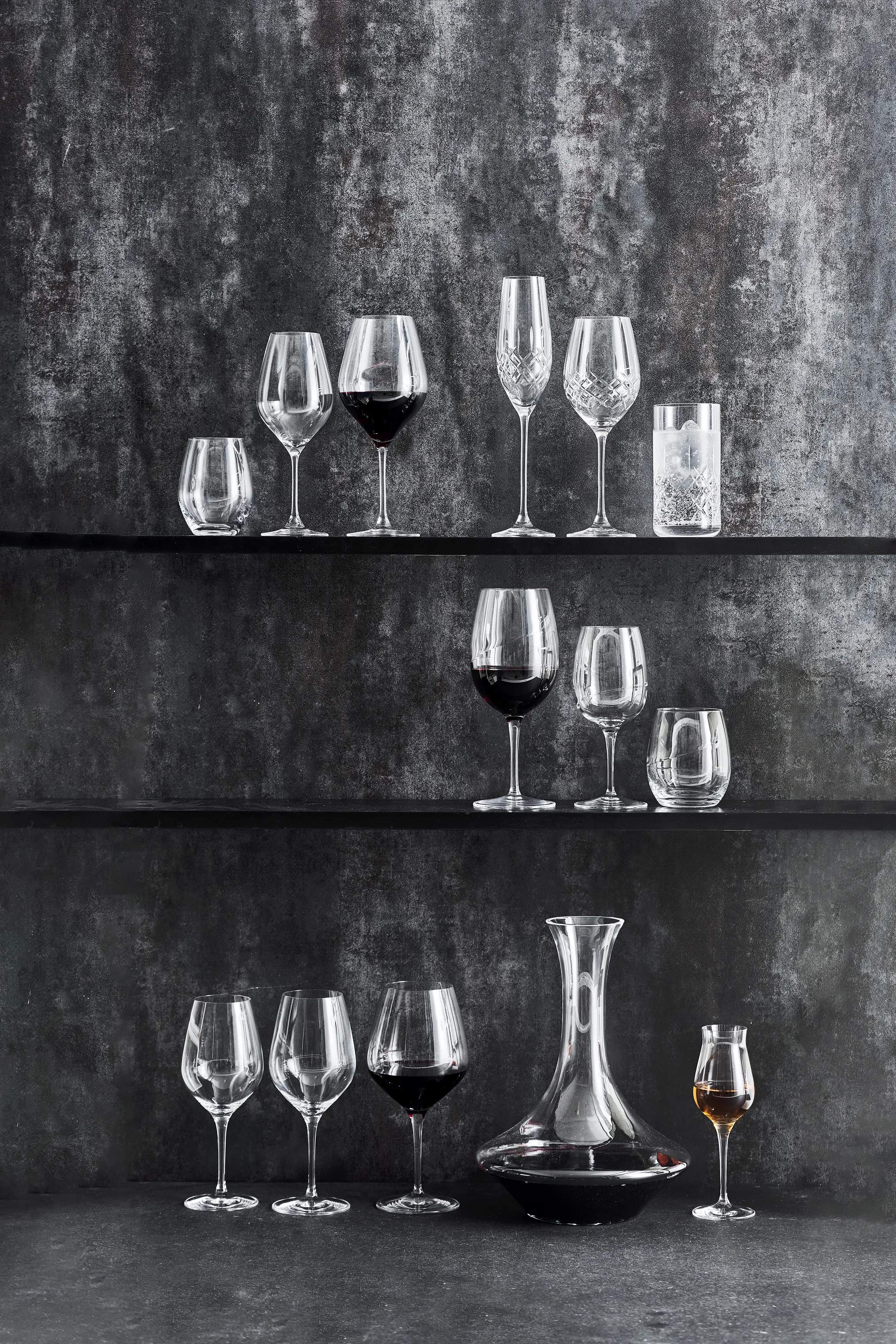 Spiegelau Rødvinsglas Authentis Rødvinsglas - 4 stk. i Klar, 48 cl, 2