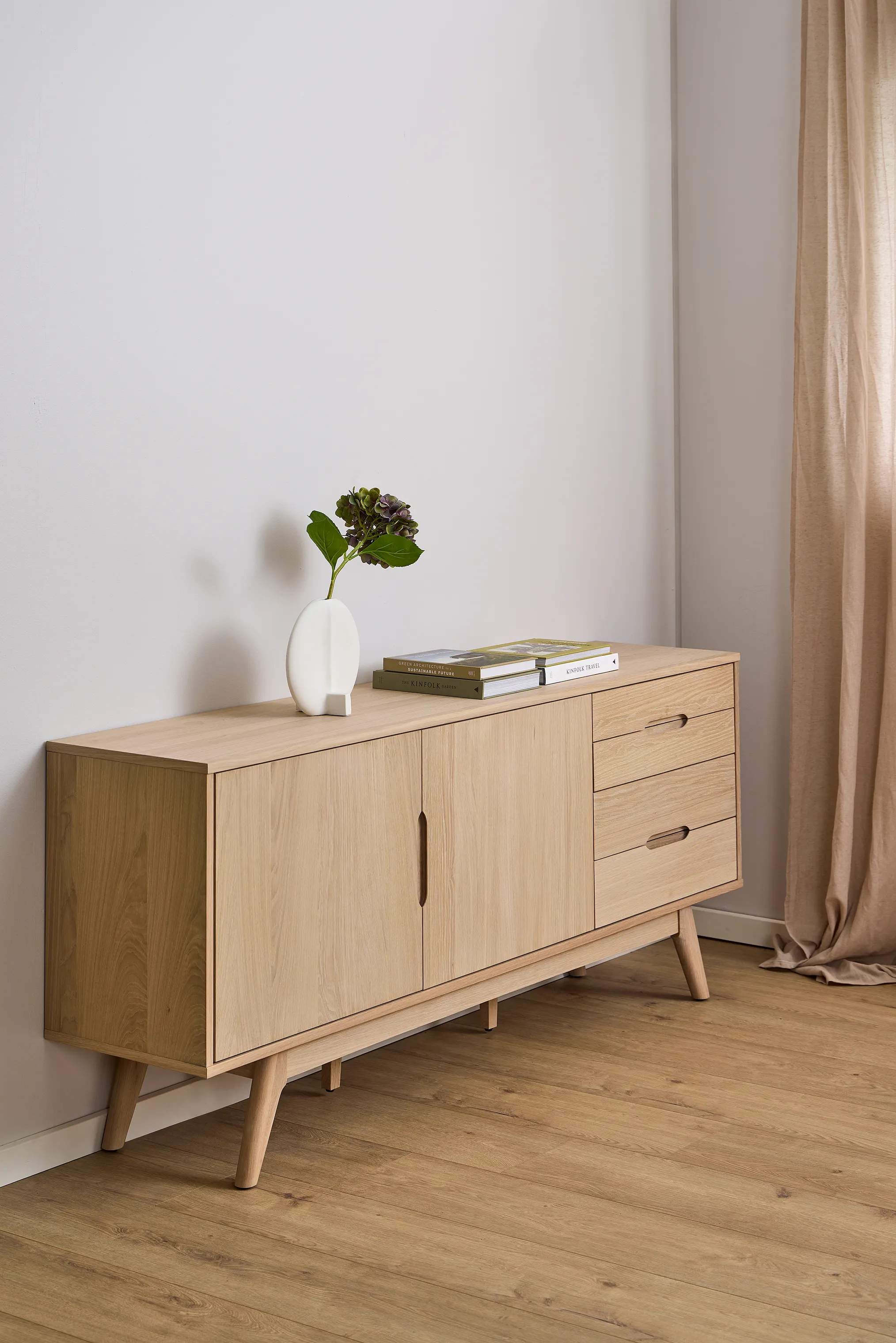 CASA Living Kommoder Marte Skænk i Hvid, 3