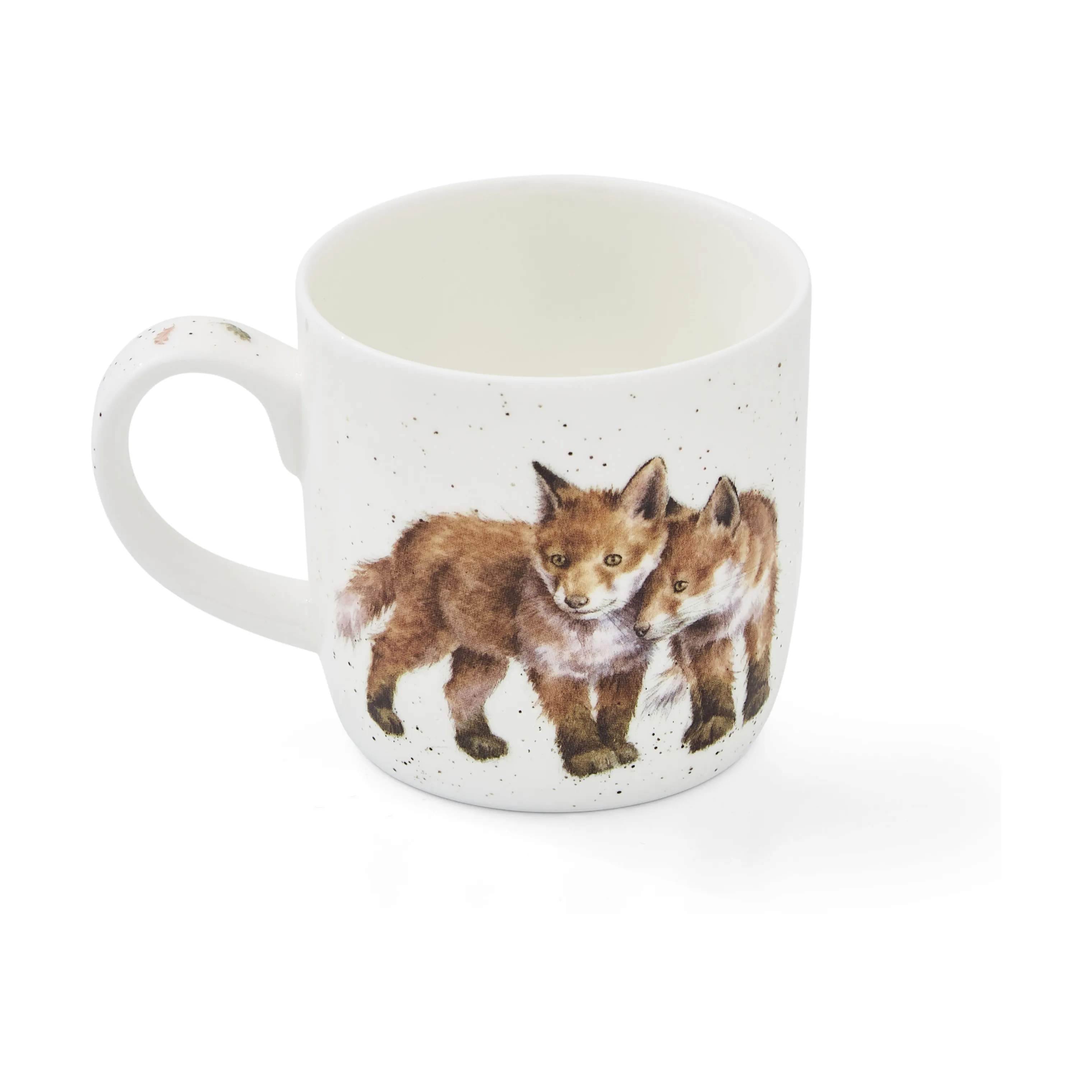 Royal Worcester Krus og kopper med hank Wrendale Krus - Born to be wild i Ræv, 4