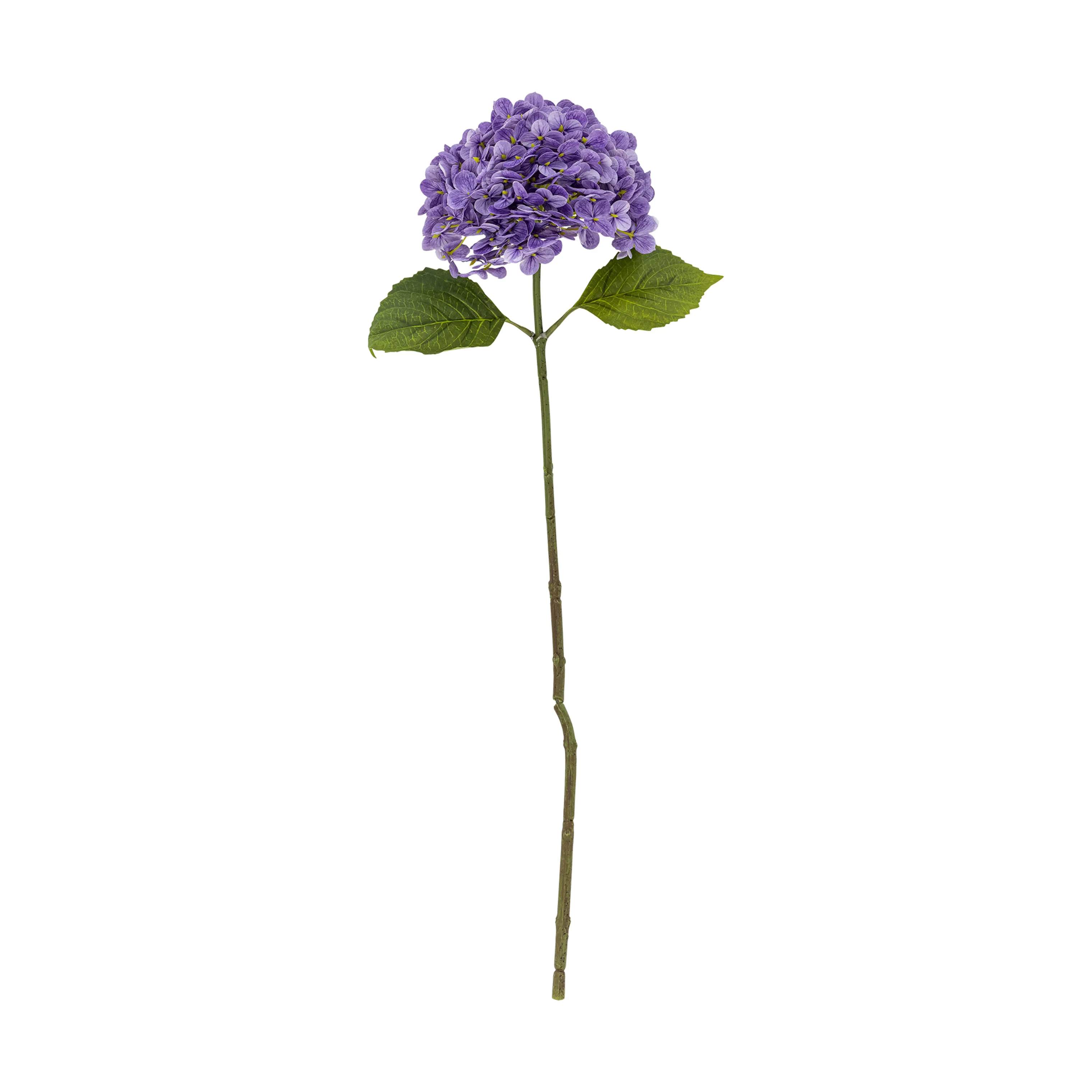 Bloomingville Kunstige blomster Kunstig blomst - Hydrangea stilk i Lilla, 1