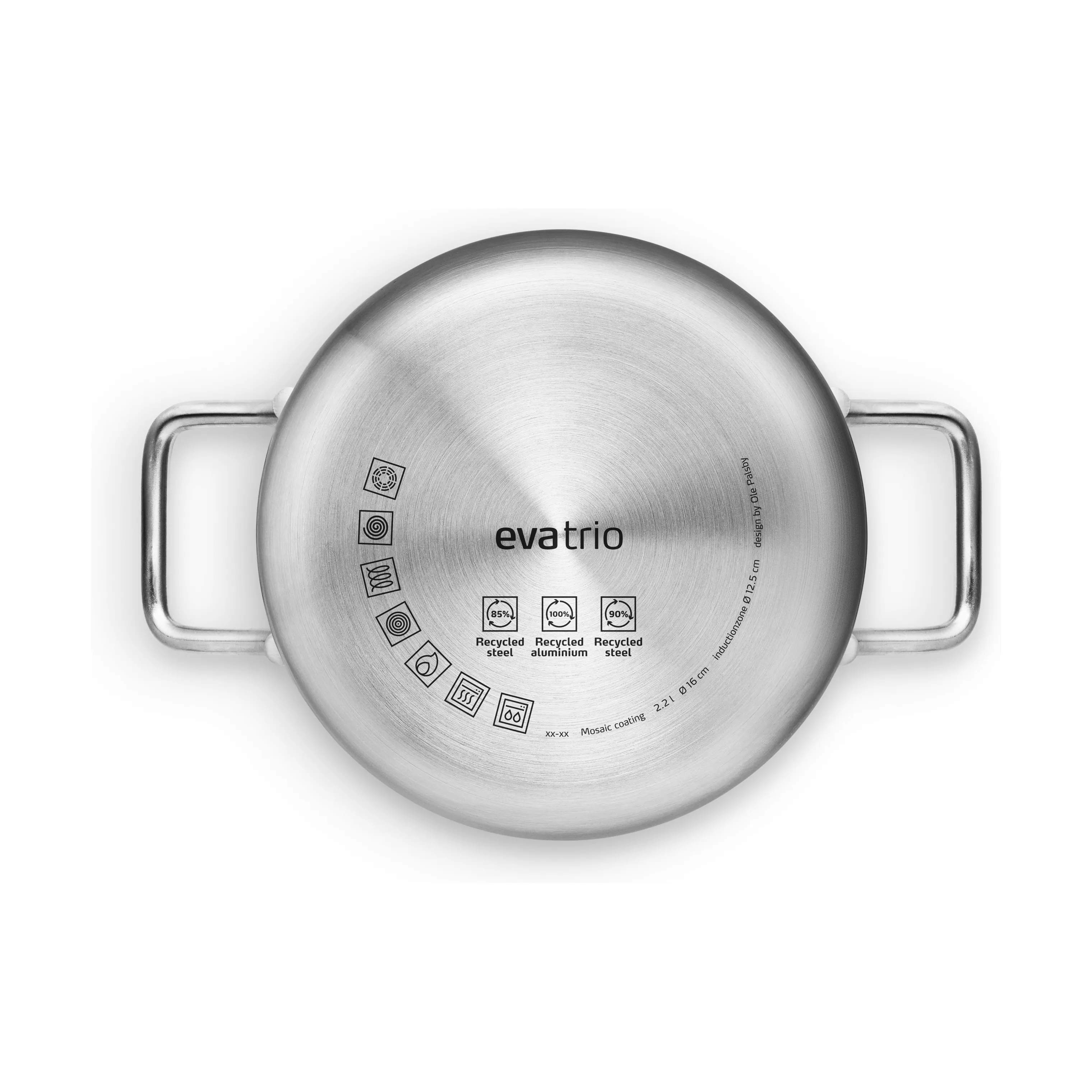 Eva Trio Gryder Multi Mosaic Rec. Multi Mosaic Gryde i 2.2 L, 8