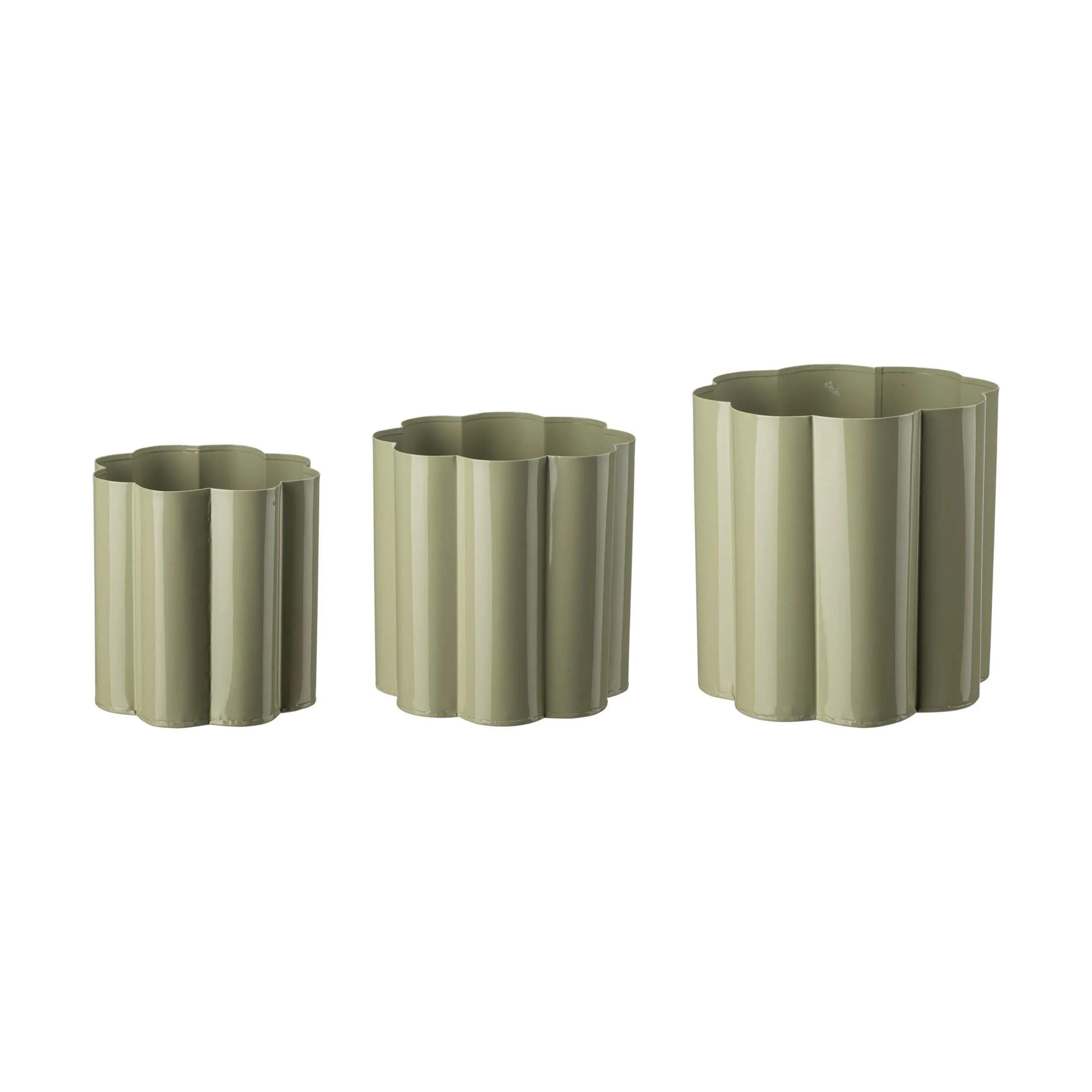 Gus Plantekrukker Blomma Krukke - 3 stk. i Grøn, 1