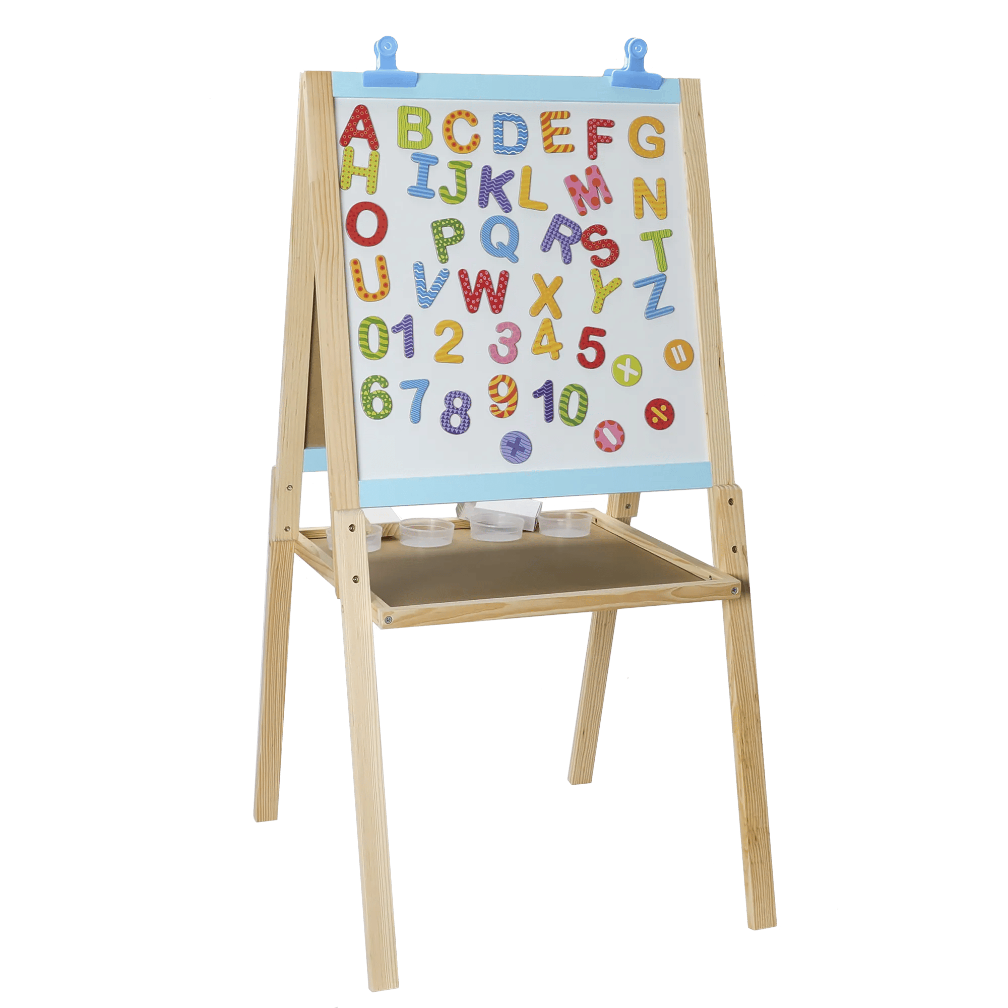 NORDIC PLAY Nature Til børneværelset 3-i-1 Tavle i Natur/Sort, 1