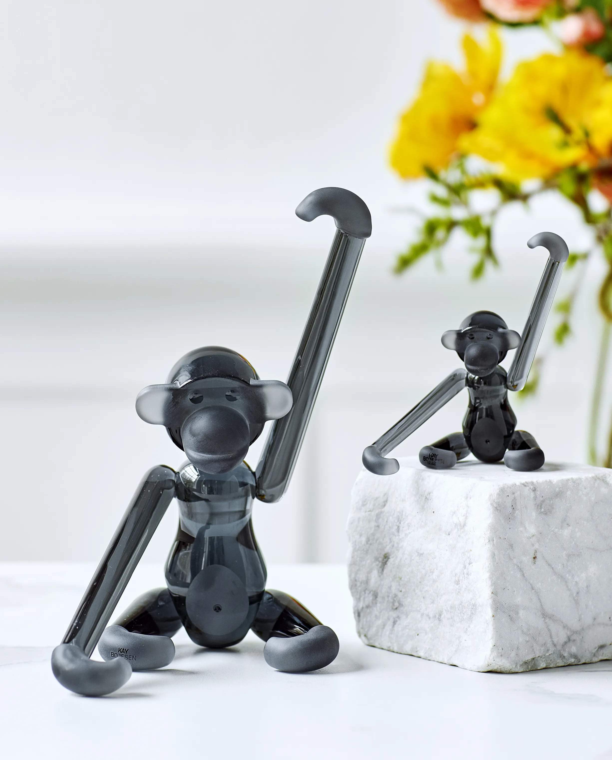 Holmegaard Dyrefigurer Monkey Holmegaard x Kay Bojesen Abe - Lille i 14 cm, 5
