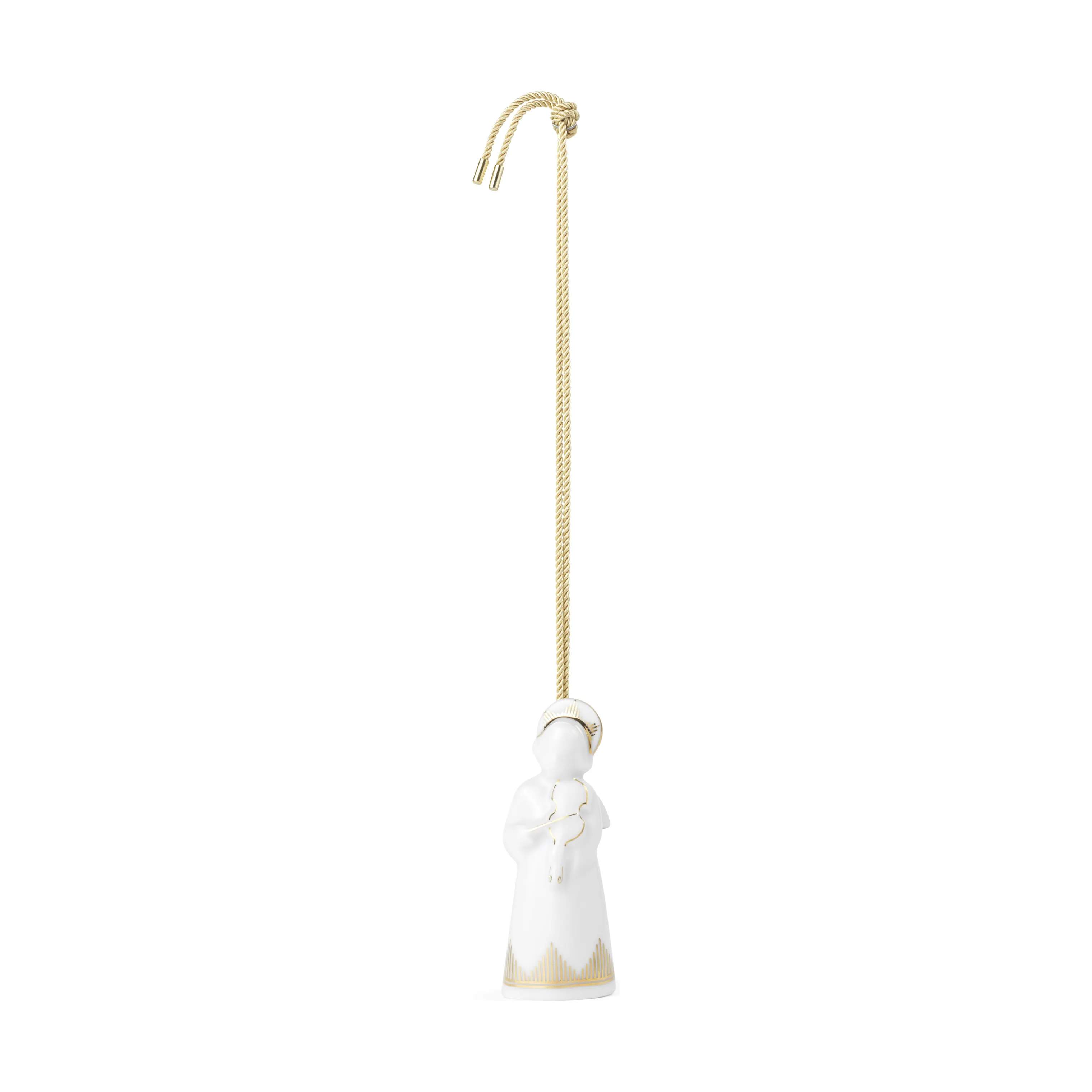 Royal Copenhagen Juleophæng RC engle Juleengel m. Violin 2026 i guldfarvet, 1