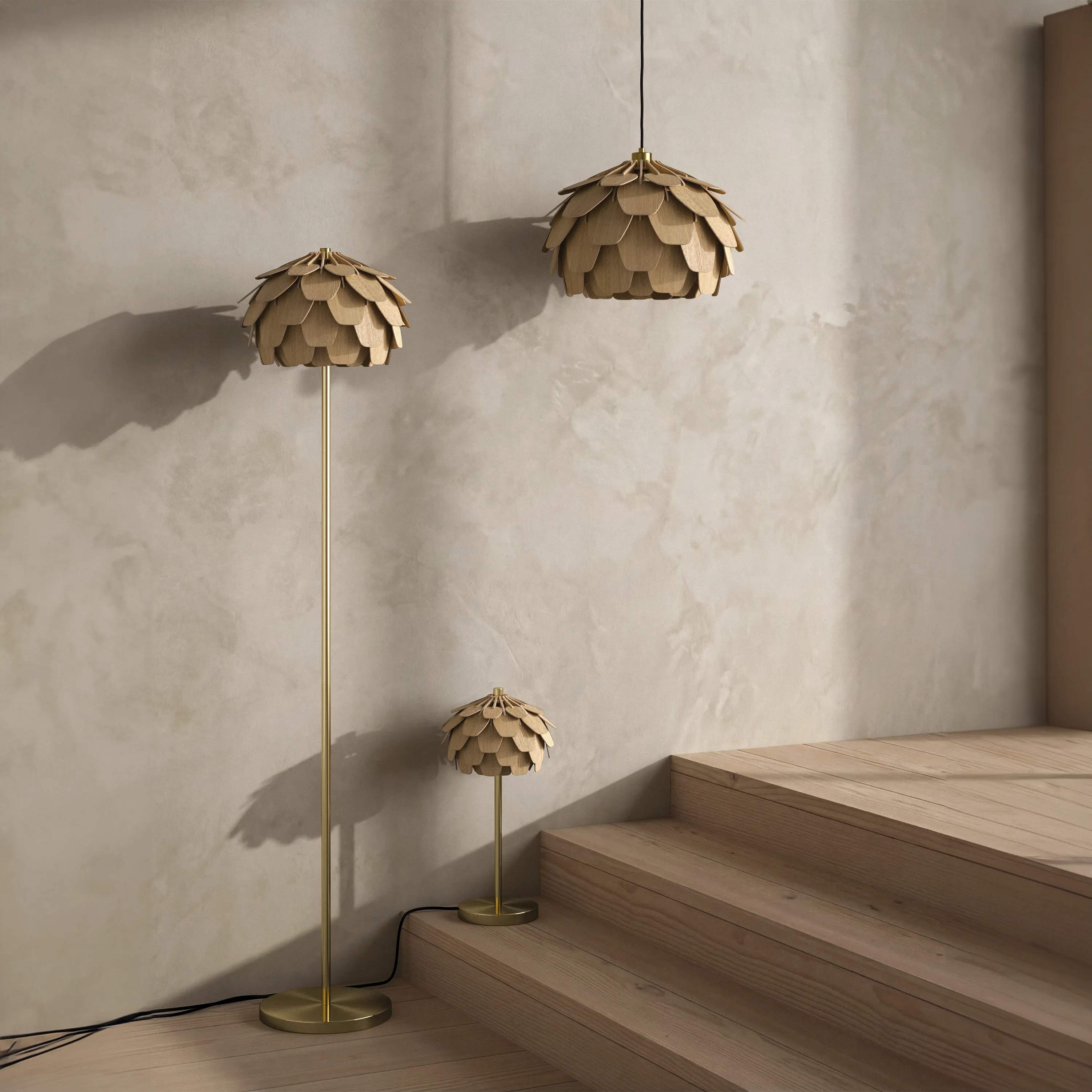 Andersen Furniture Bordlamper Dale Bordlampe i Oak, 3
