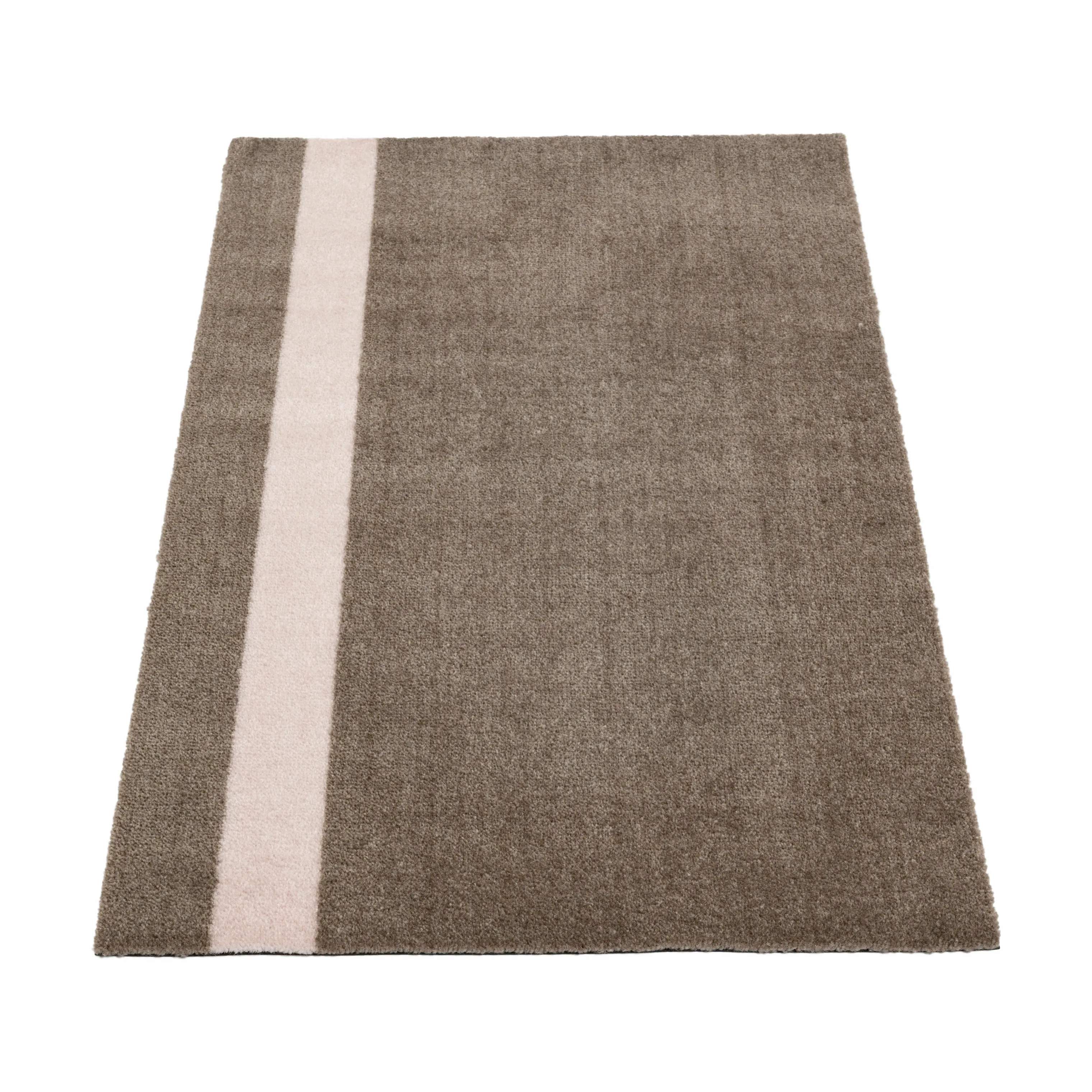 Tica Copenhagen Dørmåtter Stripes Vertikal Gulvmåtte i sand/rosa, B60 x L90 cm, 4