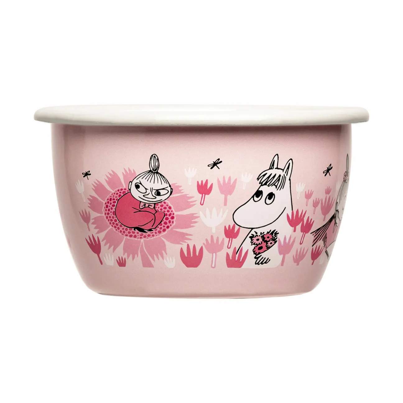Muurla Skåle Moomin Skål - Girls i Girls, 11,5 cm, 1