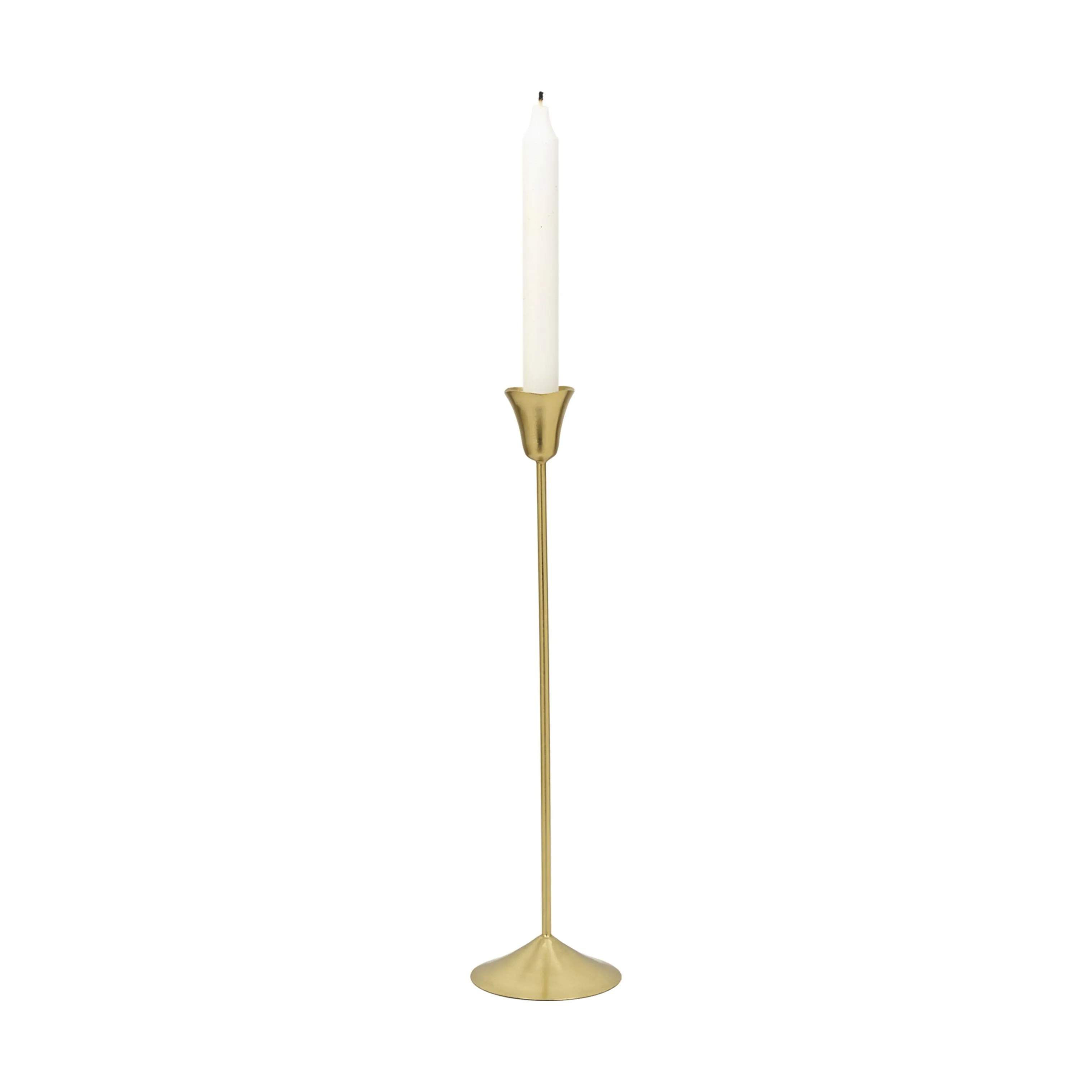 Broste Copenhagen Kronelysestage Ria Lysestage i messing , 36 cm, 1