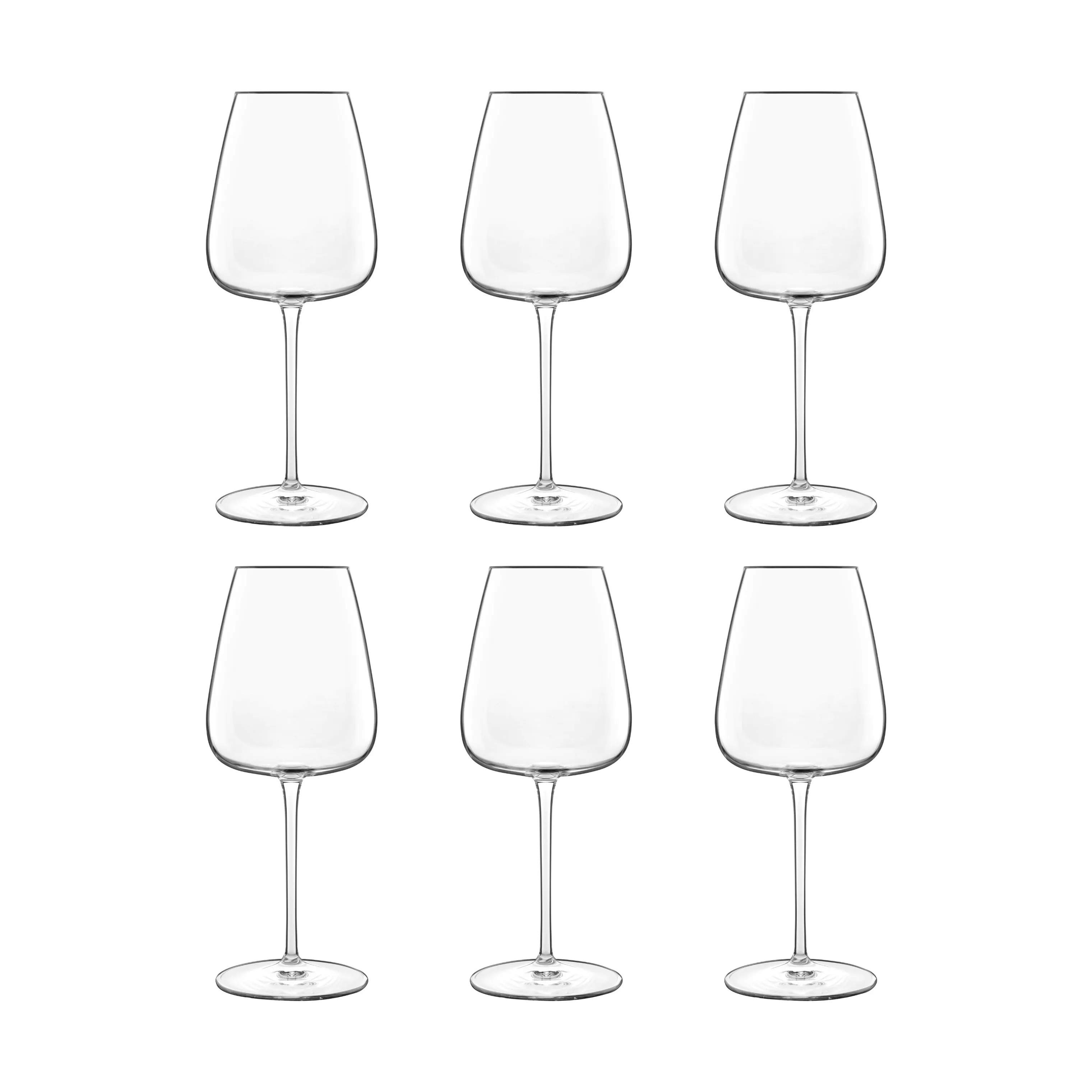 Meravigliosi Chardonnay Hvidvinsglas - 6 stk., transparent, large