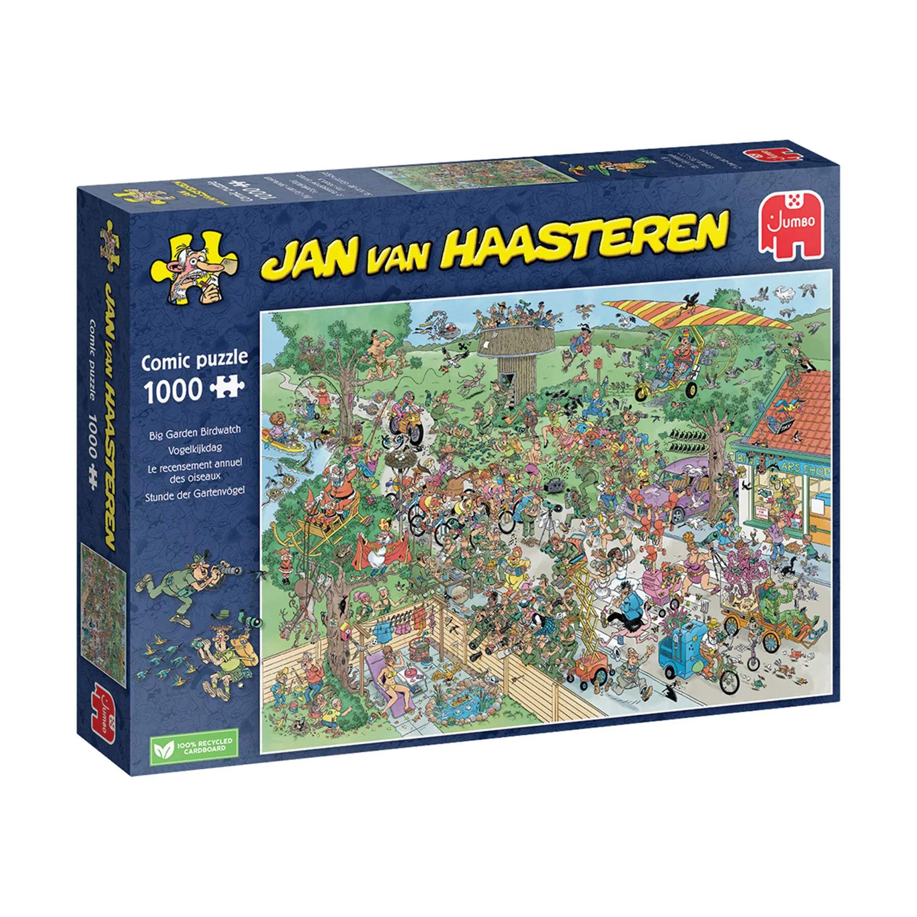 Spilbræt Puslespil Jan Van Haasteren Puzzle Jan van Haasteren Puslespil - Big Garden Birdwatch i Big Garden Birdwatch, 1