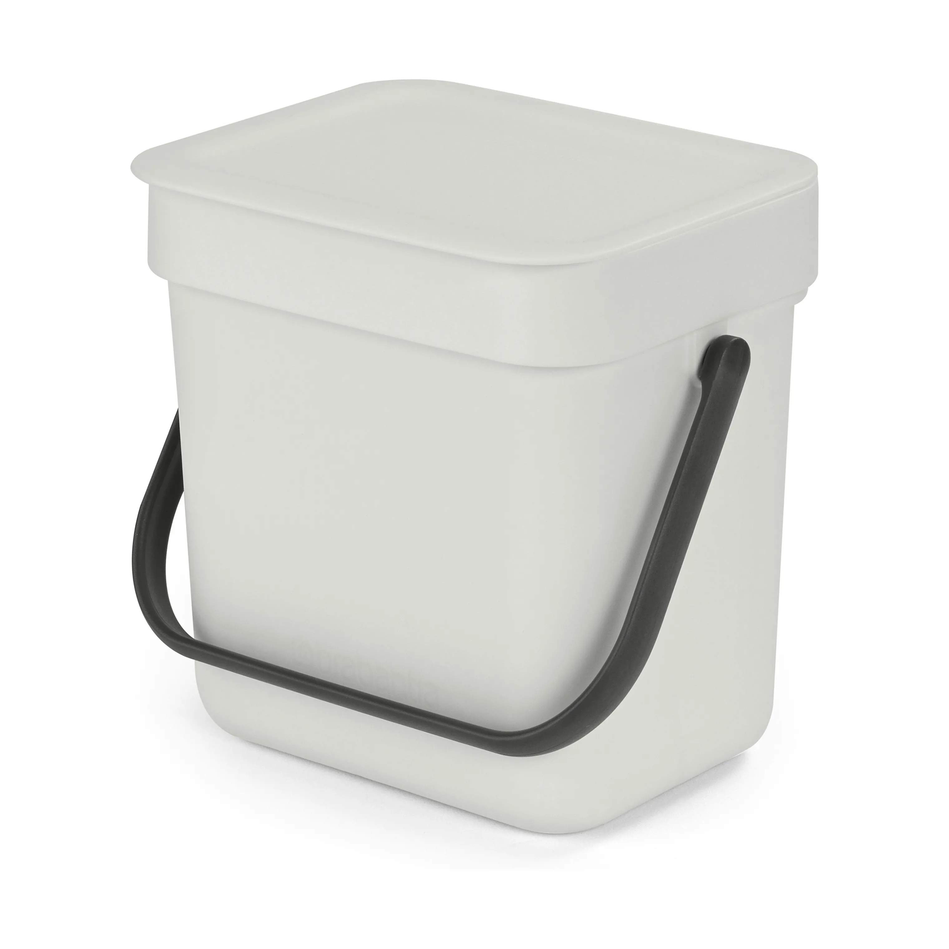 Sort & Go Affaldsspand, light grey, large