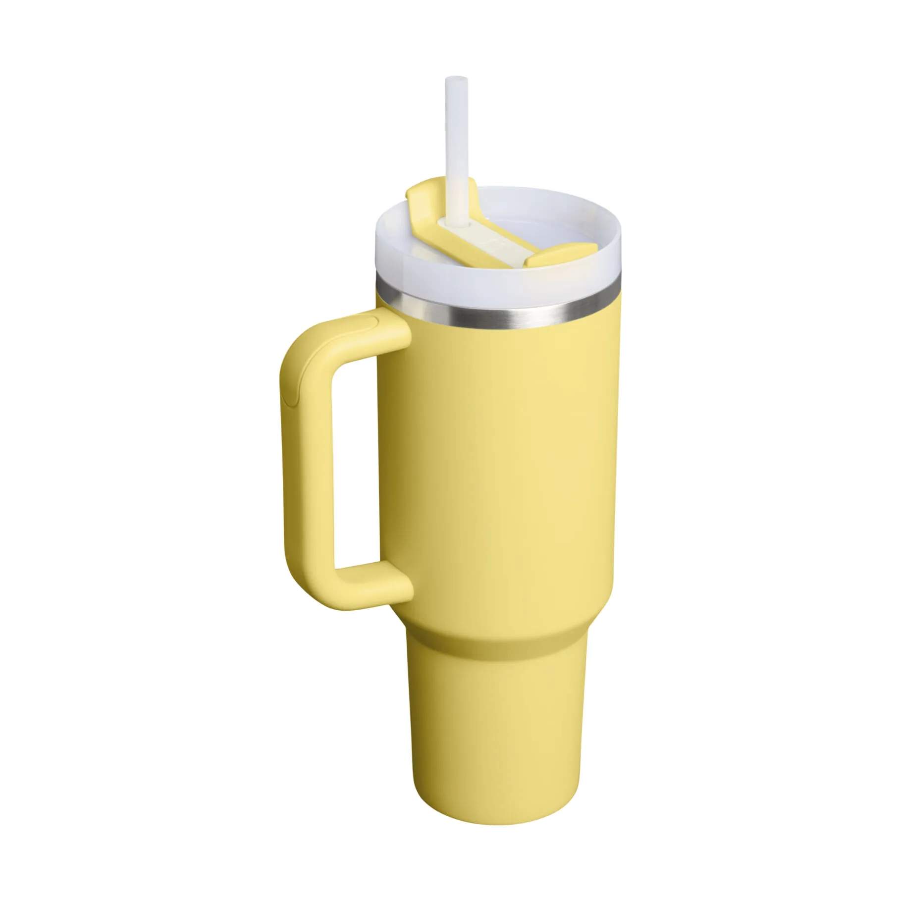 Stanley To go kopper The Quencher H2.0 Flowstate Tumbler i Gul, 1.18 L, 2