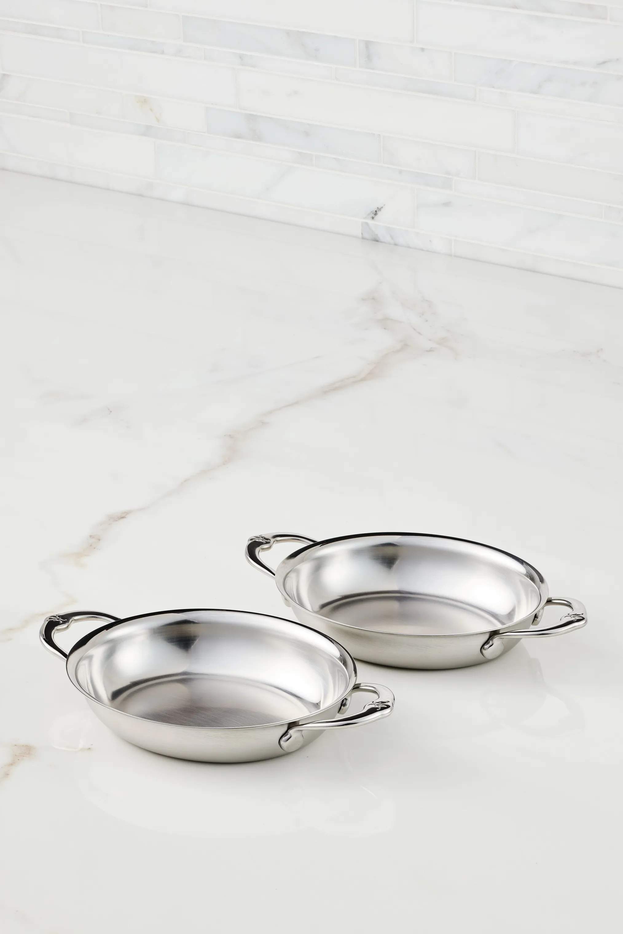 Hestan Ovnfaste fade Provisions Fad - 2 stk. i Rustfrit Stål, 5