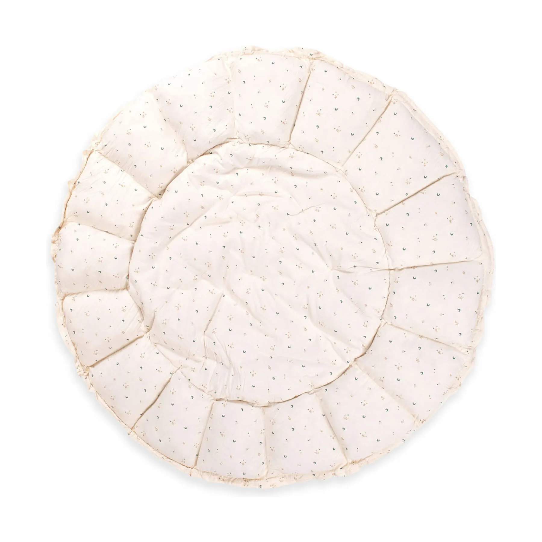 Play&Go Til børneværelset Bloom Babynest Legemåtte i Beige m måne, 4