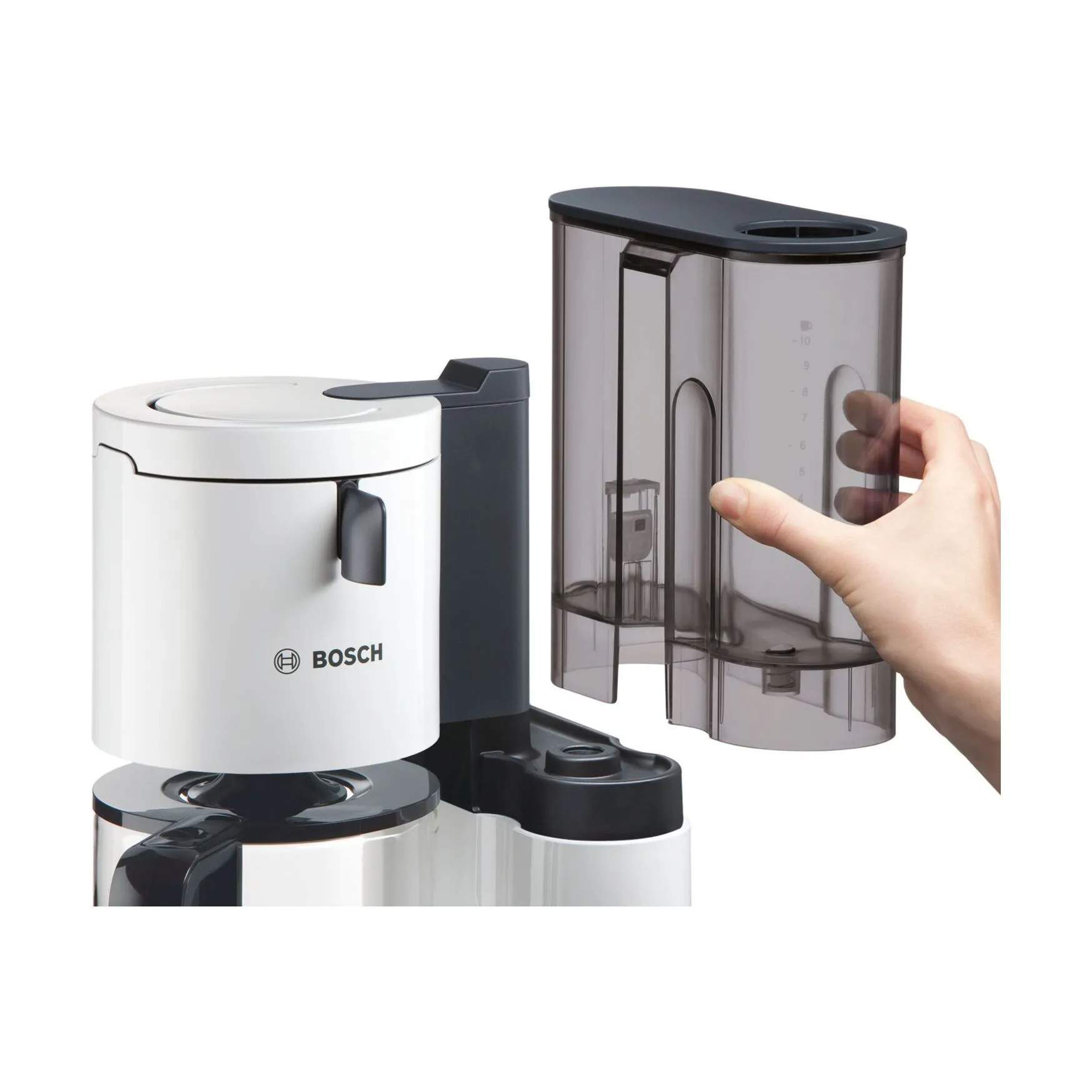 Bosch Kaffemaskiner Styline Kaffemaskine TKA8011 i Hvid, 3