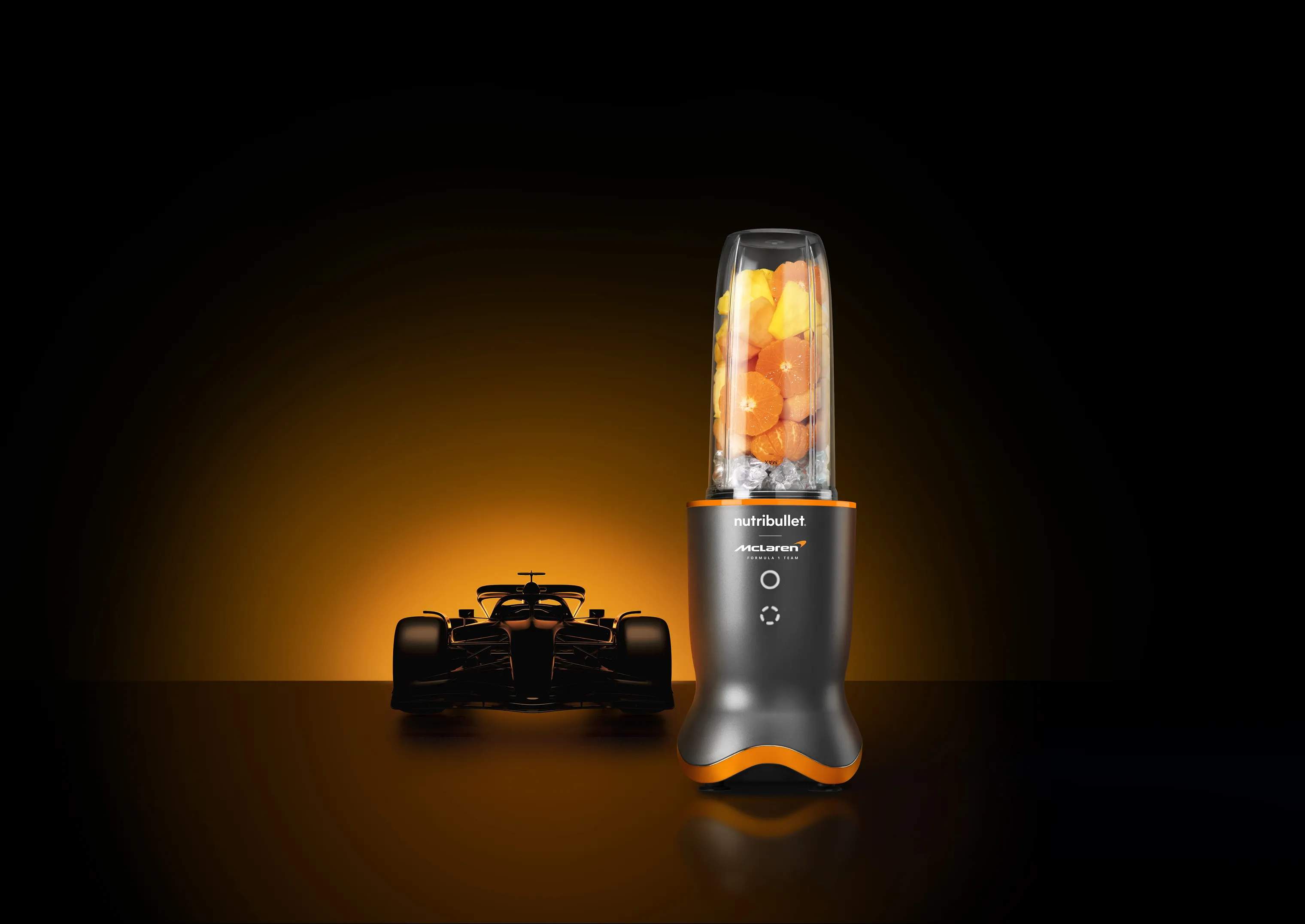 Nutribullet Smoothieblendere McLaren F1 Ultra Smoothieblender NB1206GO-MC i 1200 watt Grå-Orange, 2